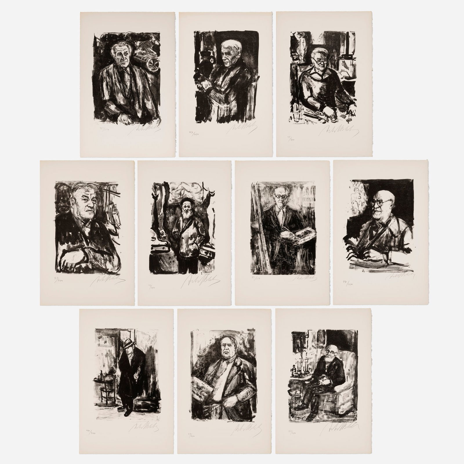 Arbit Blatas, Hommage a l'ecole de Paris (1 of 2)