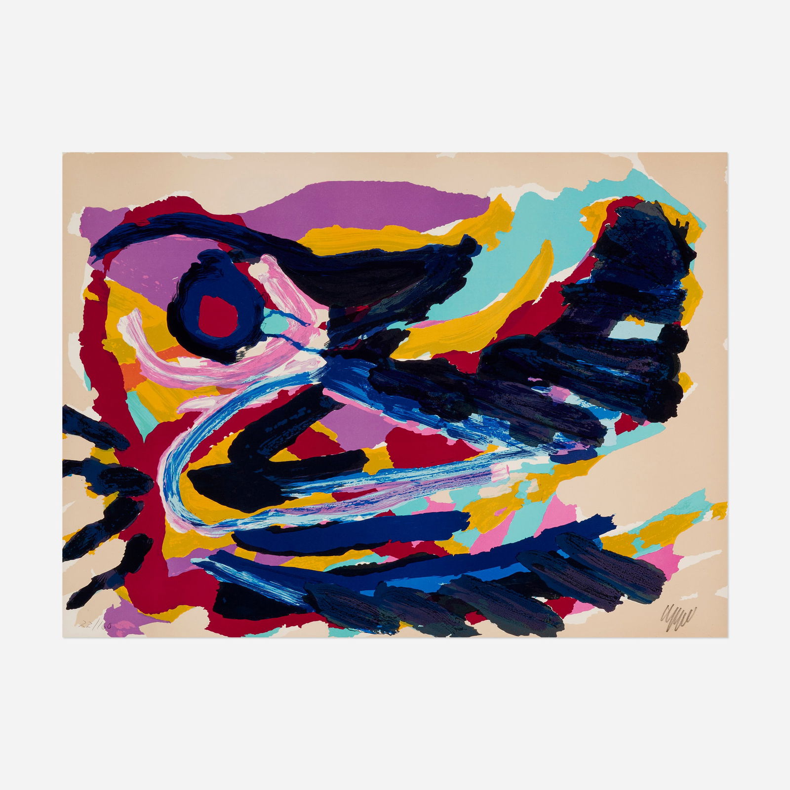 Karel Appel, Nesting Bird (1 of 2)