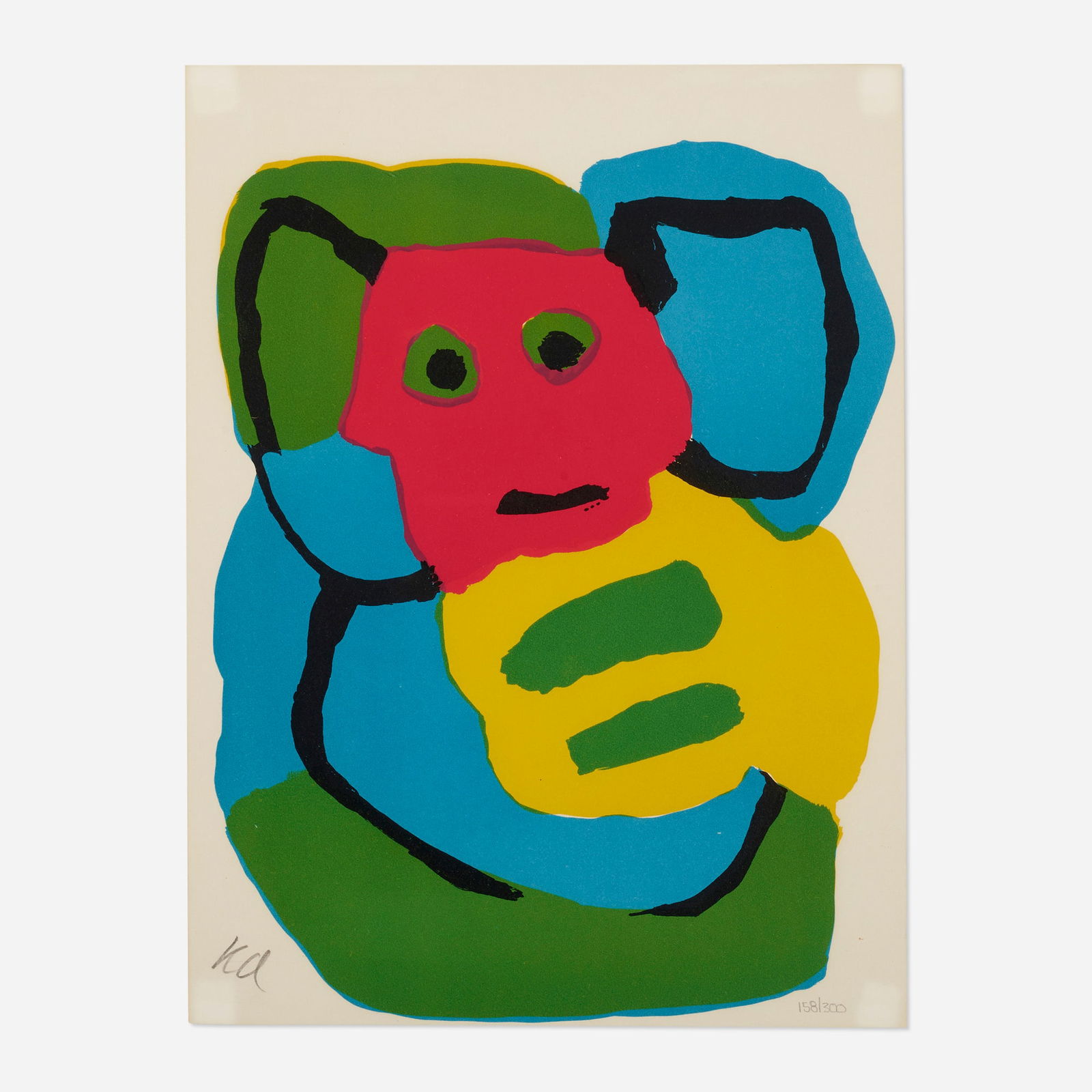 Karel Appel, The Bear (1 of 3)