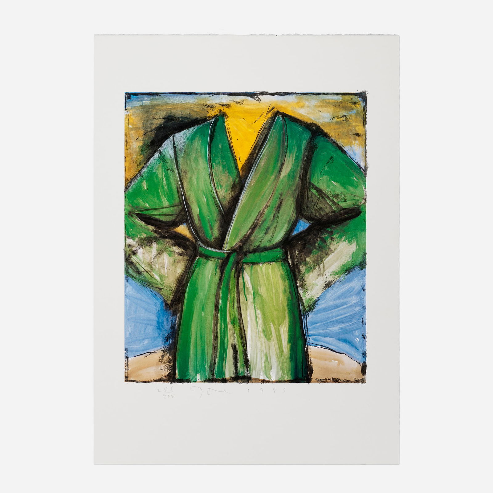 Jim Dine, The Mighty Robe (1 of 2)