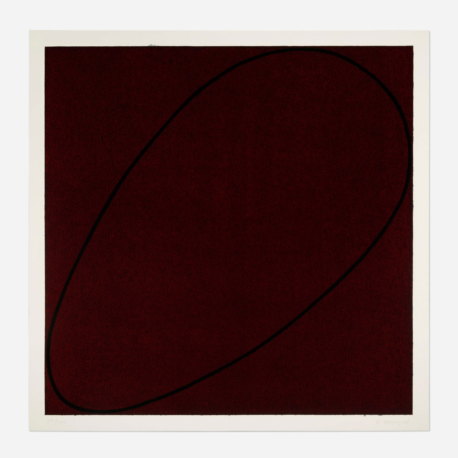 Robert Mangold, Untitled: Robert Mangold Untitled (from the Four x Four x Four portfolio) 1990screenprint in colors image: 44 h x 44 w in (112 x 112 cm) sheet: 47.75 h x 47.75 w in (121 x 121 cm) Signed and numbered
