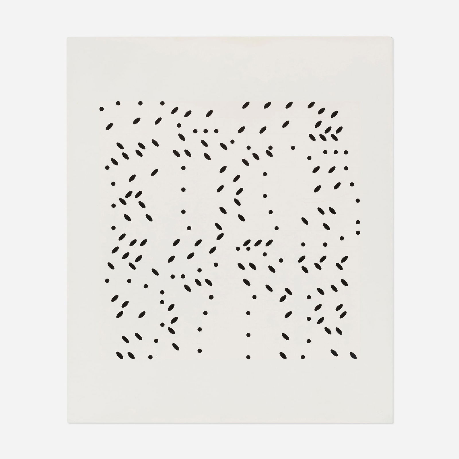 Larry Poons, Untitled: Larry Poons Untitled (from the Ten Works by Ten Painters portfolio) 1964screenprint in colors image: 15.875 h x 15.875 w in (40 x 40 cm) sheet: 23.874 h x 20 w in (61 x 51 cm) This work is