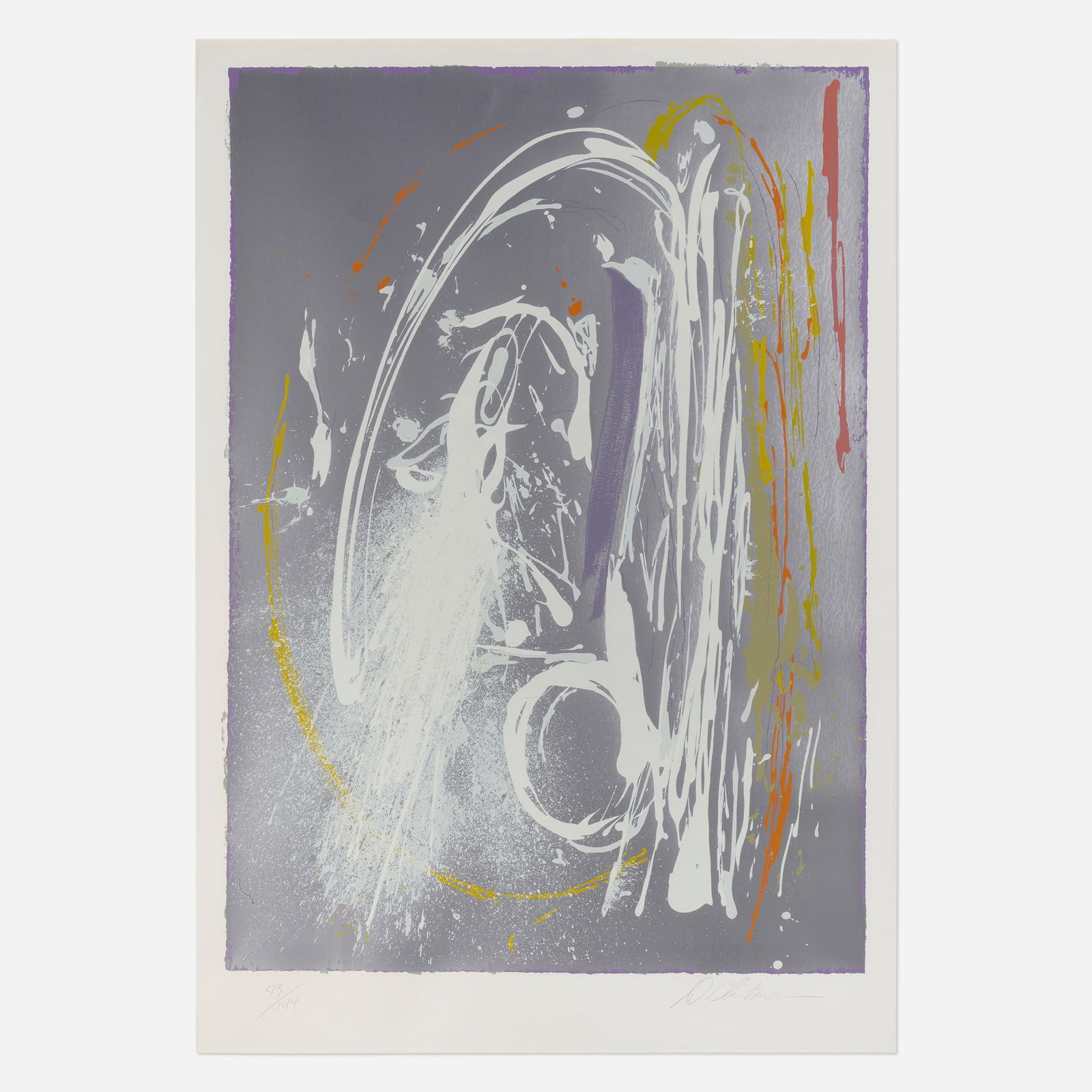 Dan Christensen, Untitled (1 of 3)