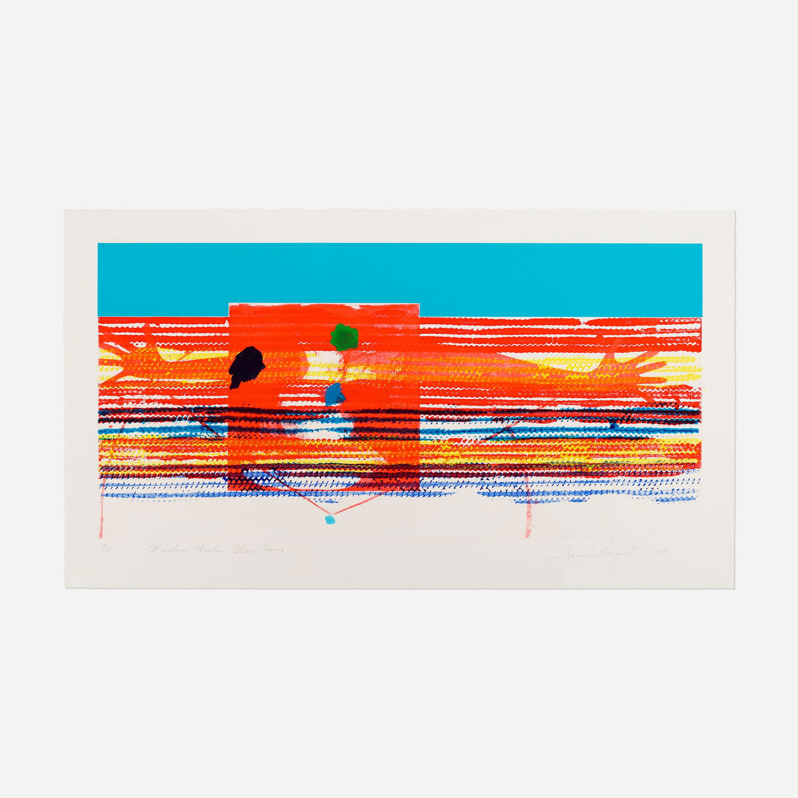 James Rosenquist, Window Washer Glass House (1 of 2)