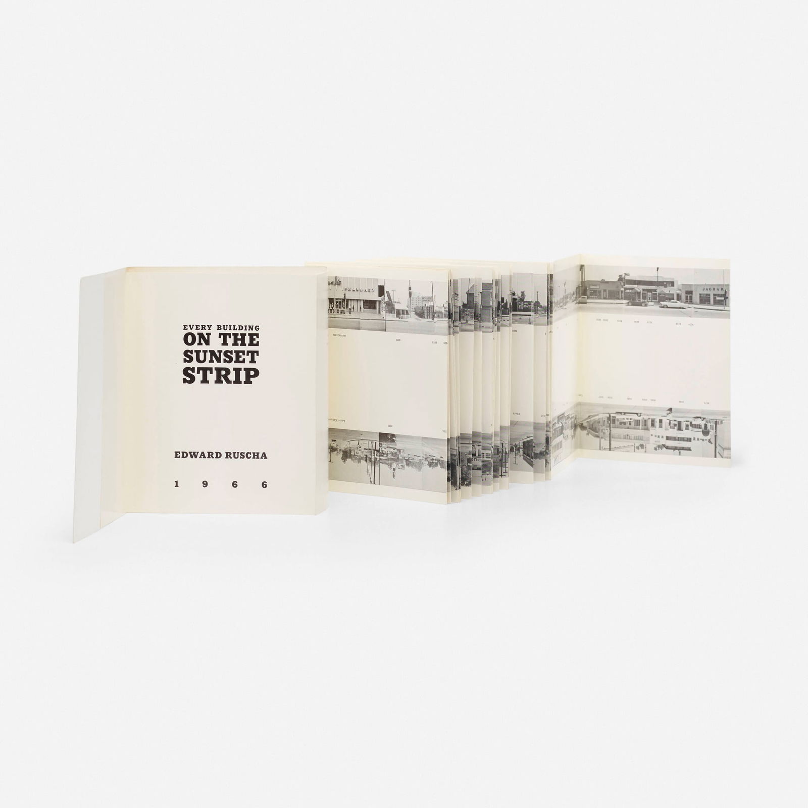 Ed Ruscha, Every Building on the Sunset Strip (1 of 5)