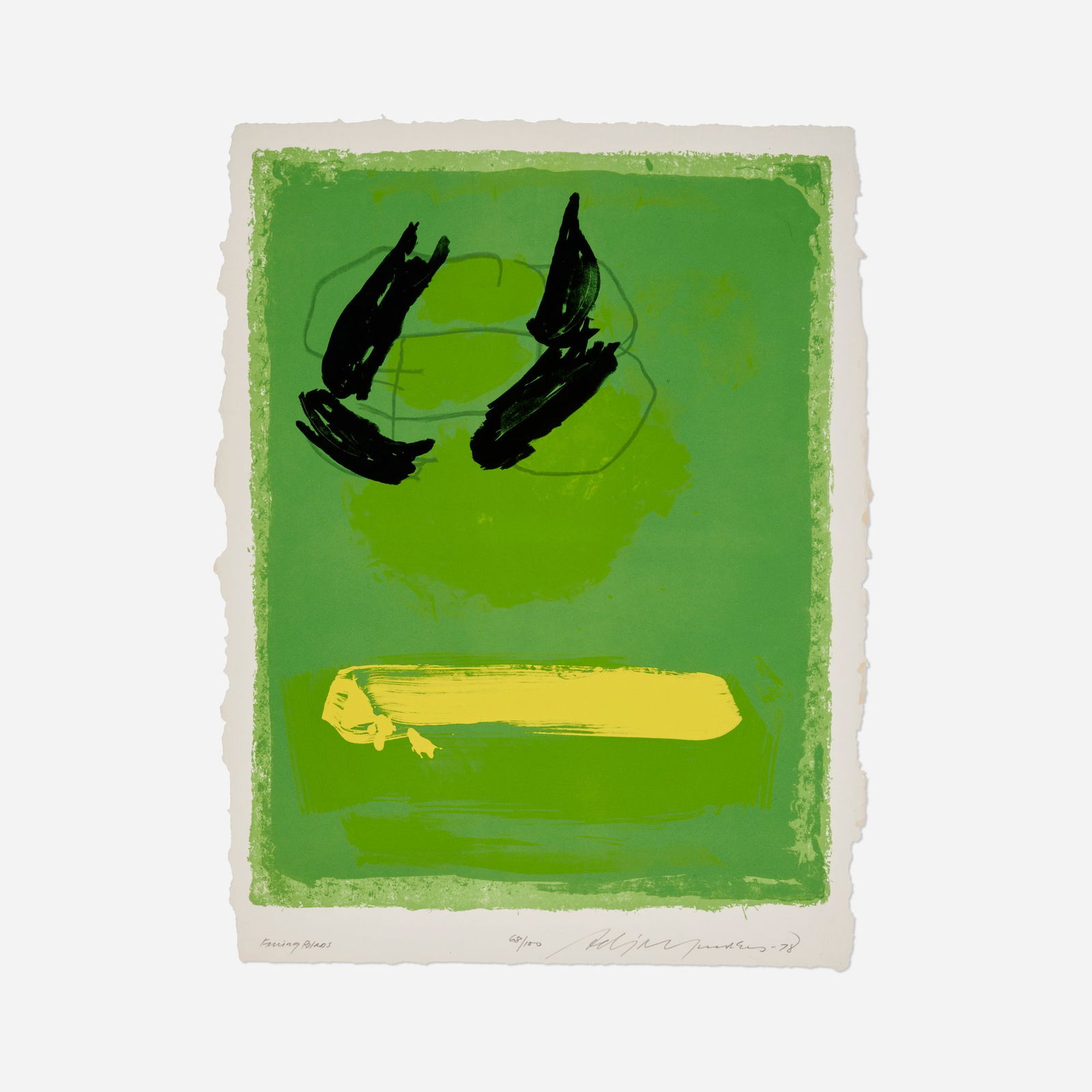 Adja Yunkers, Falling Birds (1 of 2)