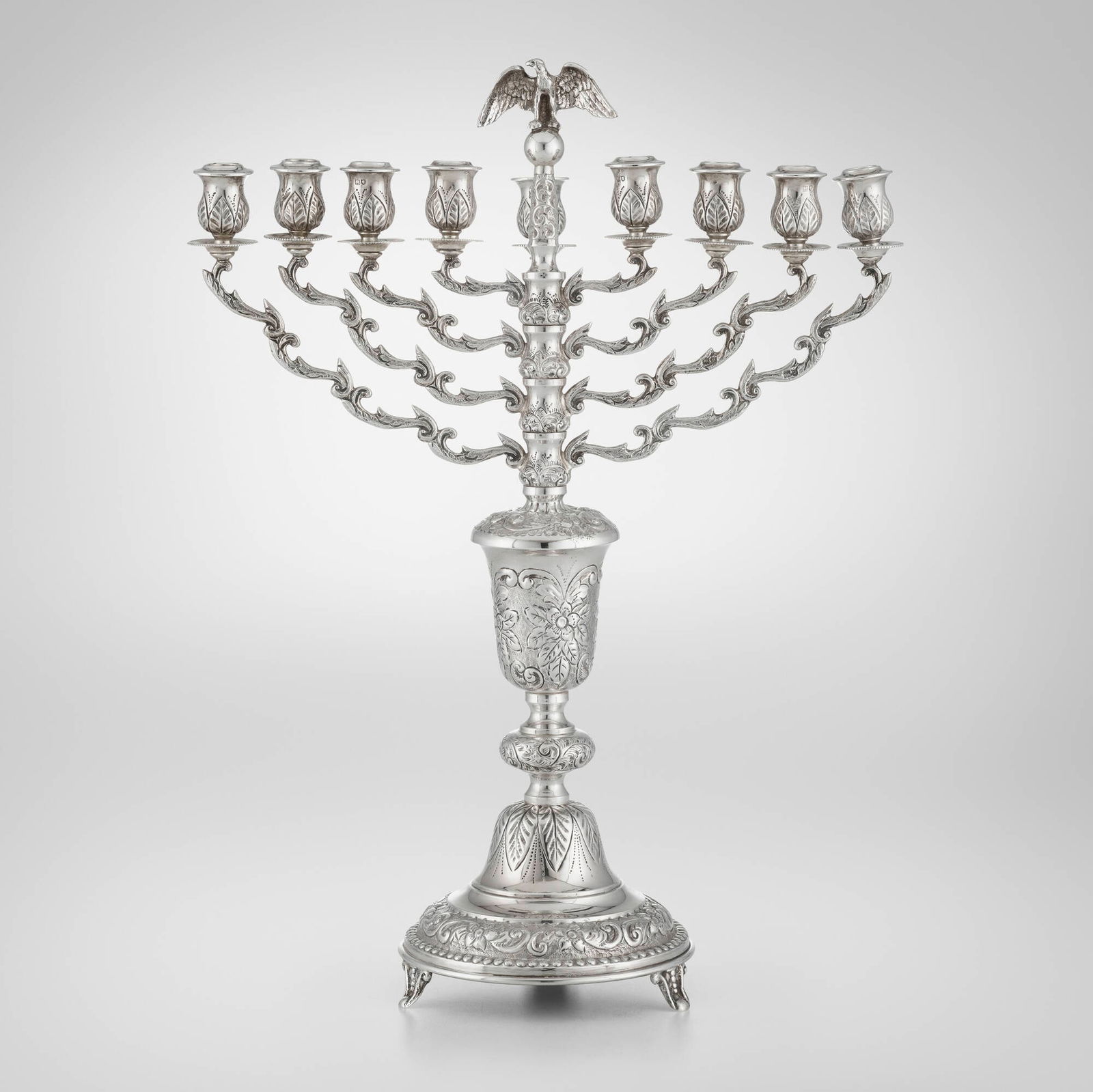 Joseph Zweig, George V menorah (1 of 4)