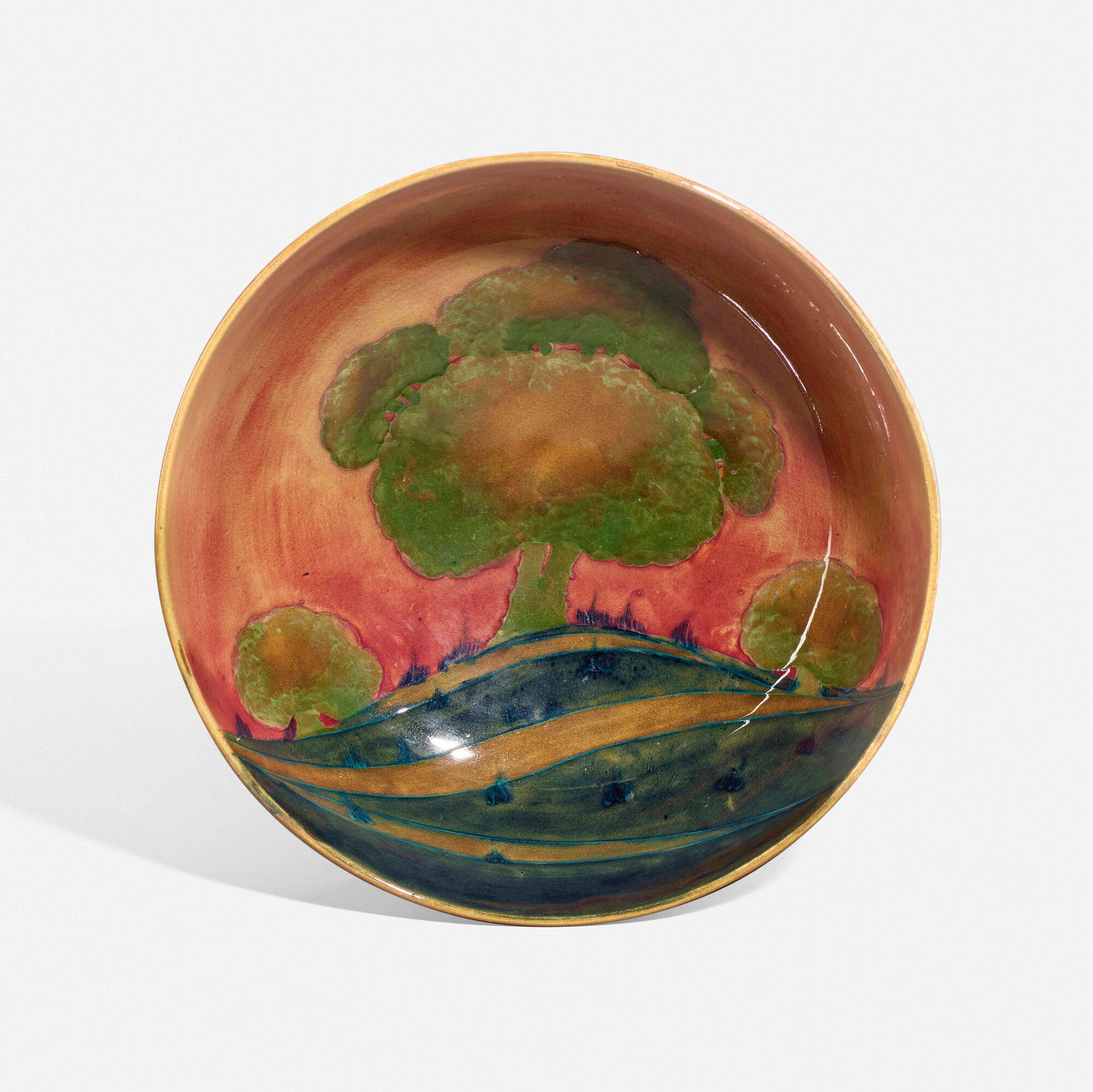 Moorcroft Pottery, Large Eventide bowl (1 of 4)