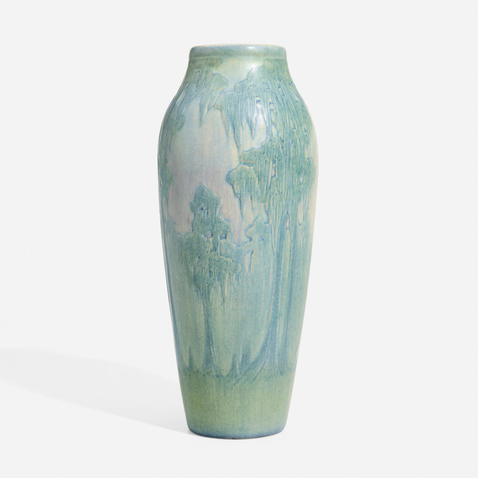 Anna F. Simpson, Newcomb, Tall transitional vase (1 of 4)
