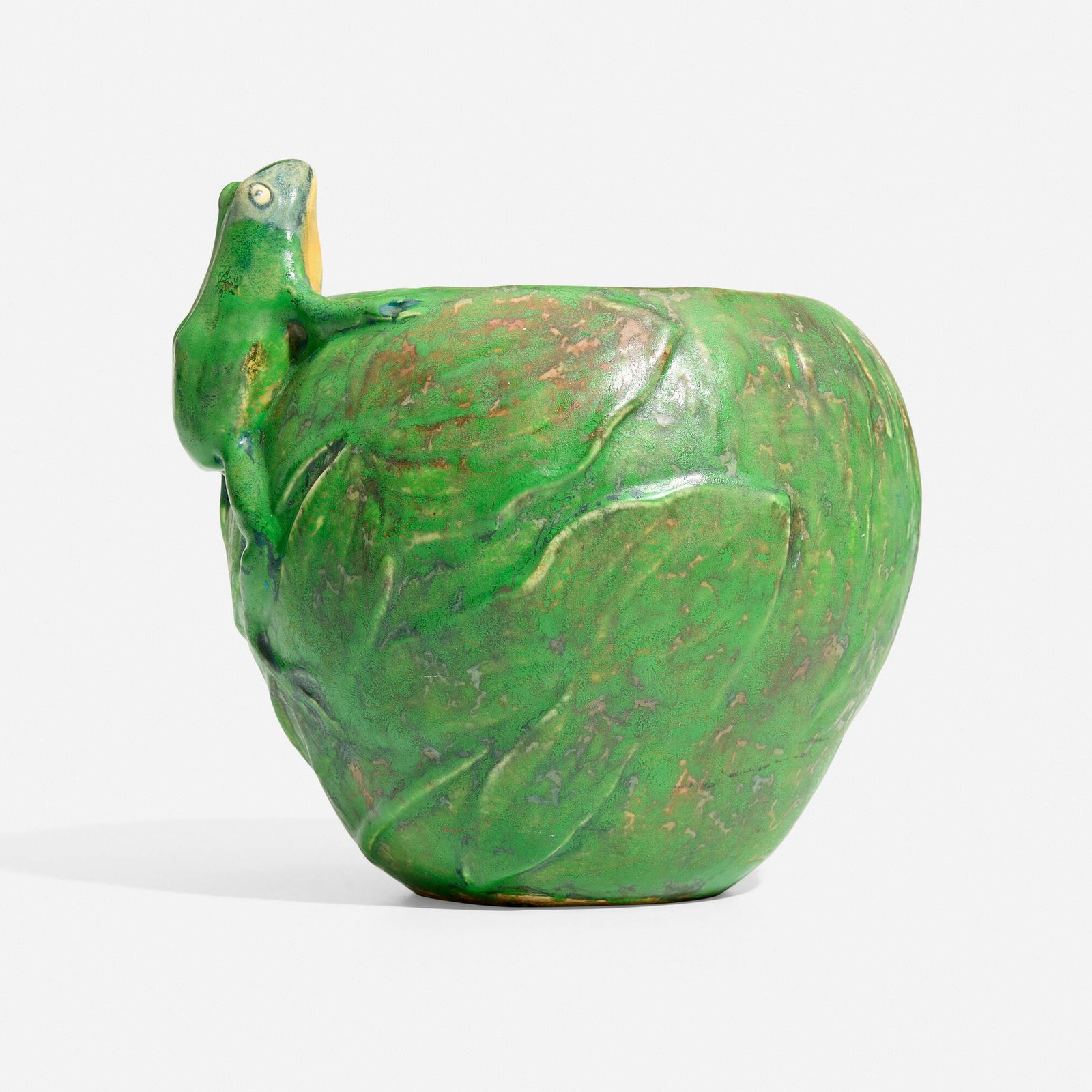 Weller Pottery, Coppertone vase (1 of 4)