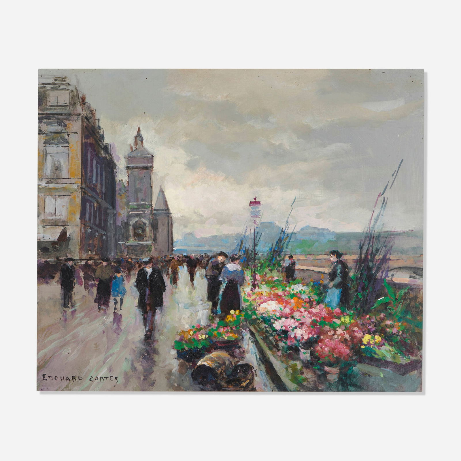Edouard Leon Cortes, Quai aux fleurs (1 of 4)