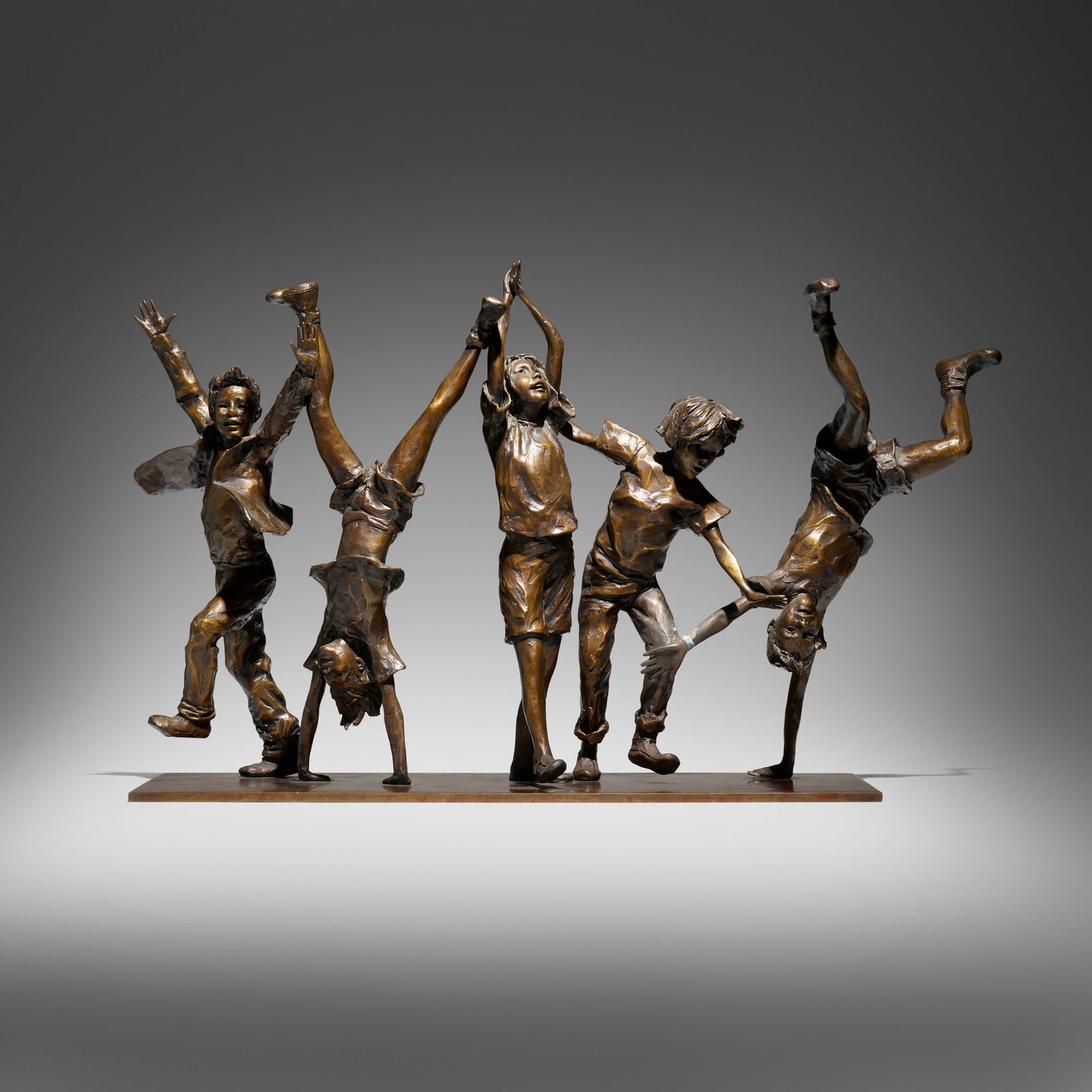 Glenna Goodacre, Olympic Wannabes (maquette) (1 of 5)