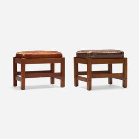 L. & J.G. Stickley, Footstools, set of two (1 of 3)