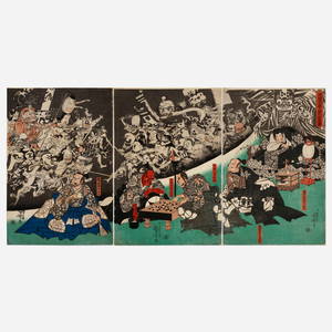 Utagawa Kunisada, Minamoto Yorimitsu (Raiko)