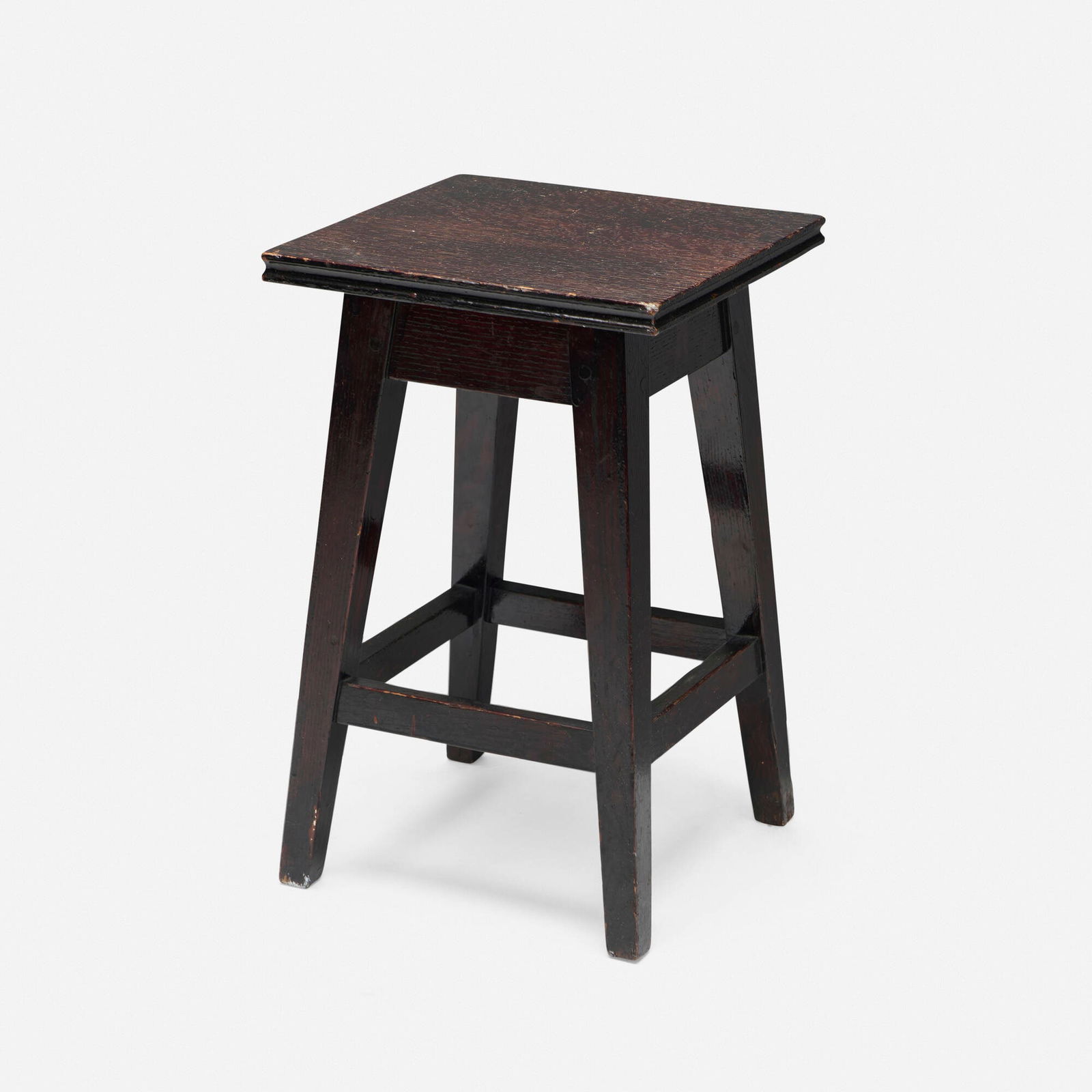 Roycroft, Tabouret from the bindery, Roycroft Campus, East Aurora, model 50 1/2 (1 of 6)