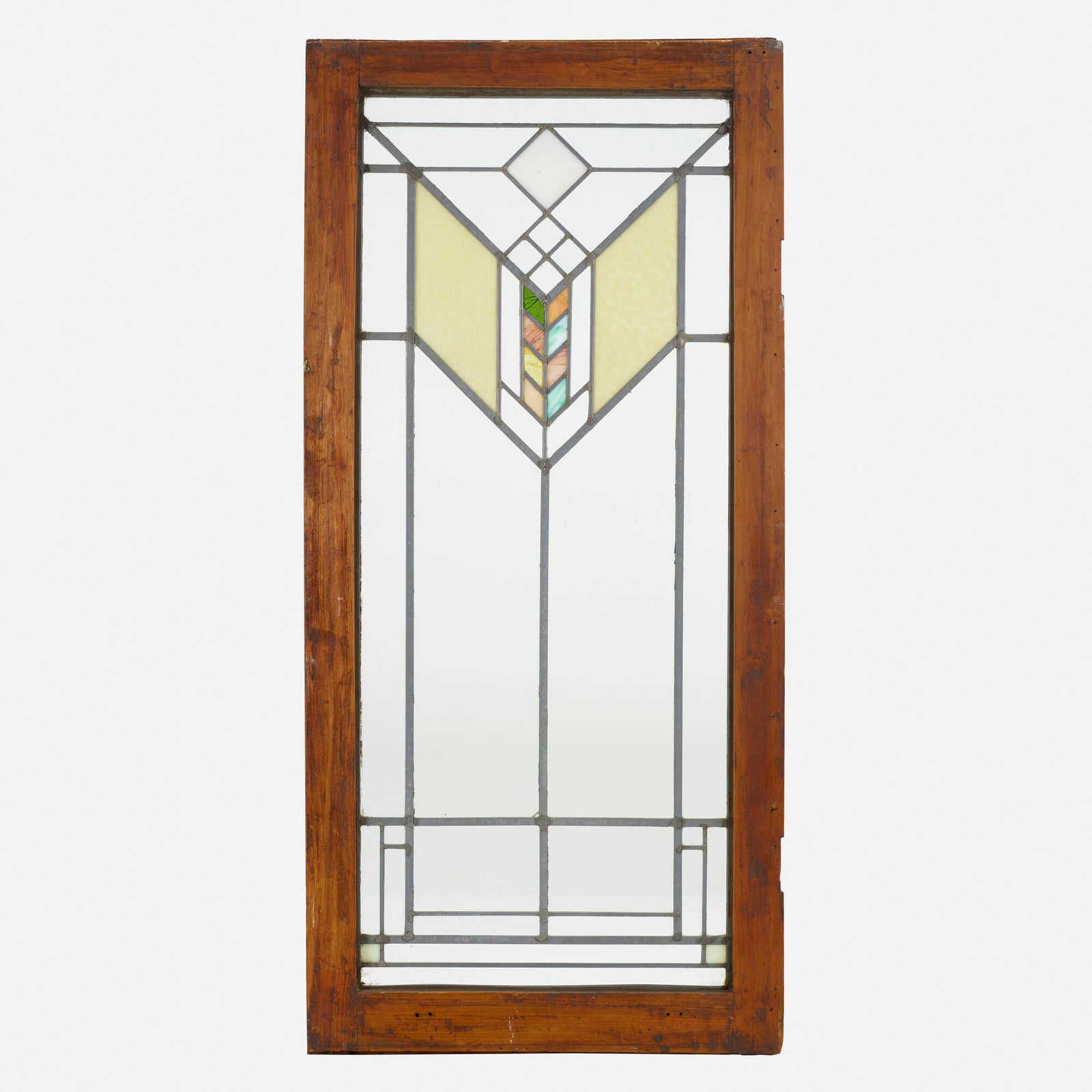 Frank Lloyd Wright, Window from the Lake Geneva Hotel, Lake Geneva, Wisconsin (1 of 3)