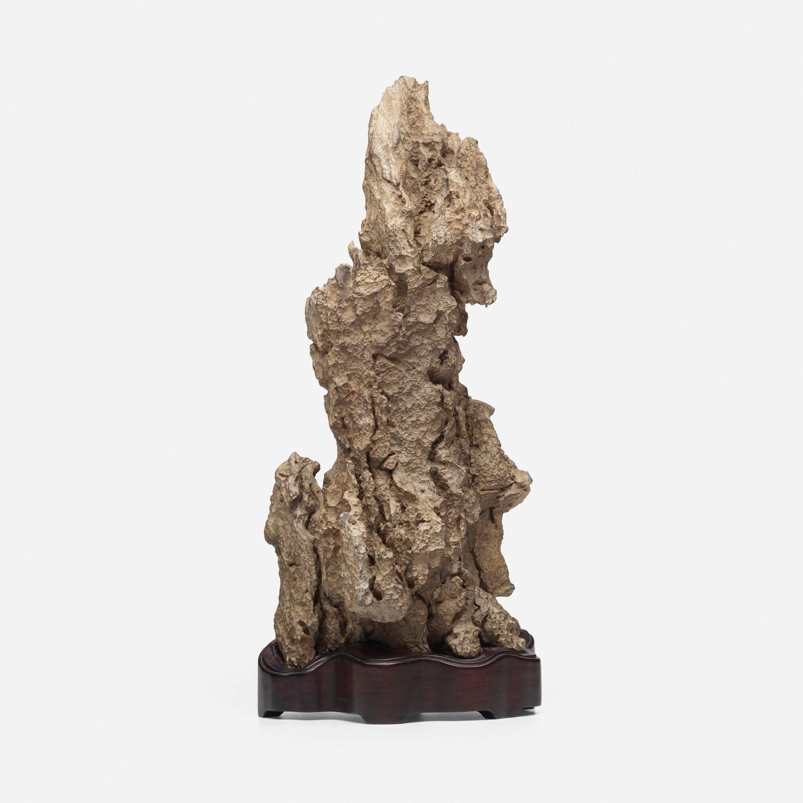 Chinese, Ying Gongshi (scholar's Rock) On Stand Auction