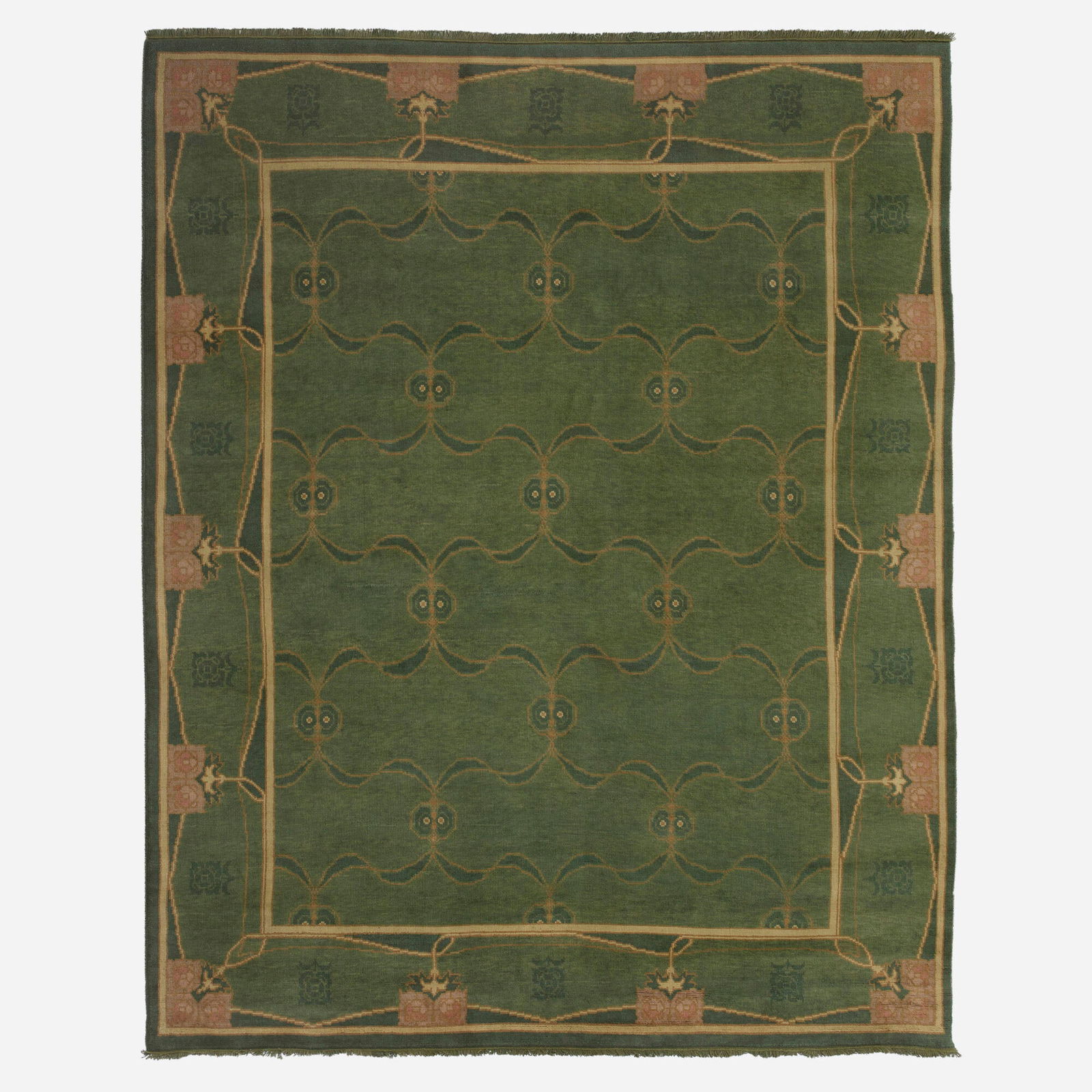 Contemporary, Arts & Crafts style low pile carpet (1 of 1)