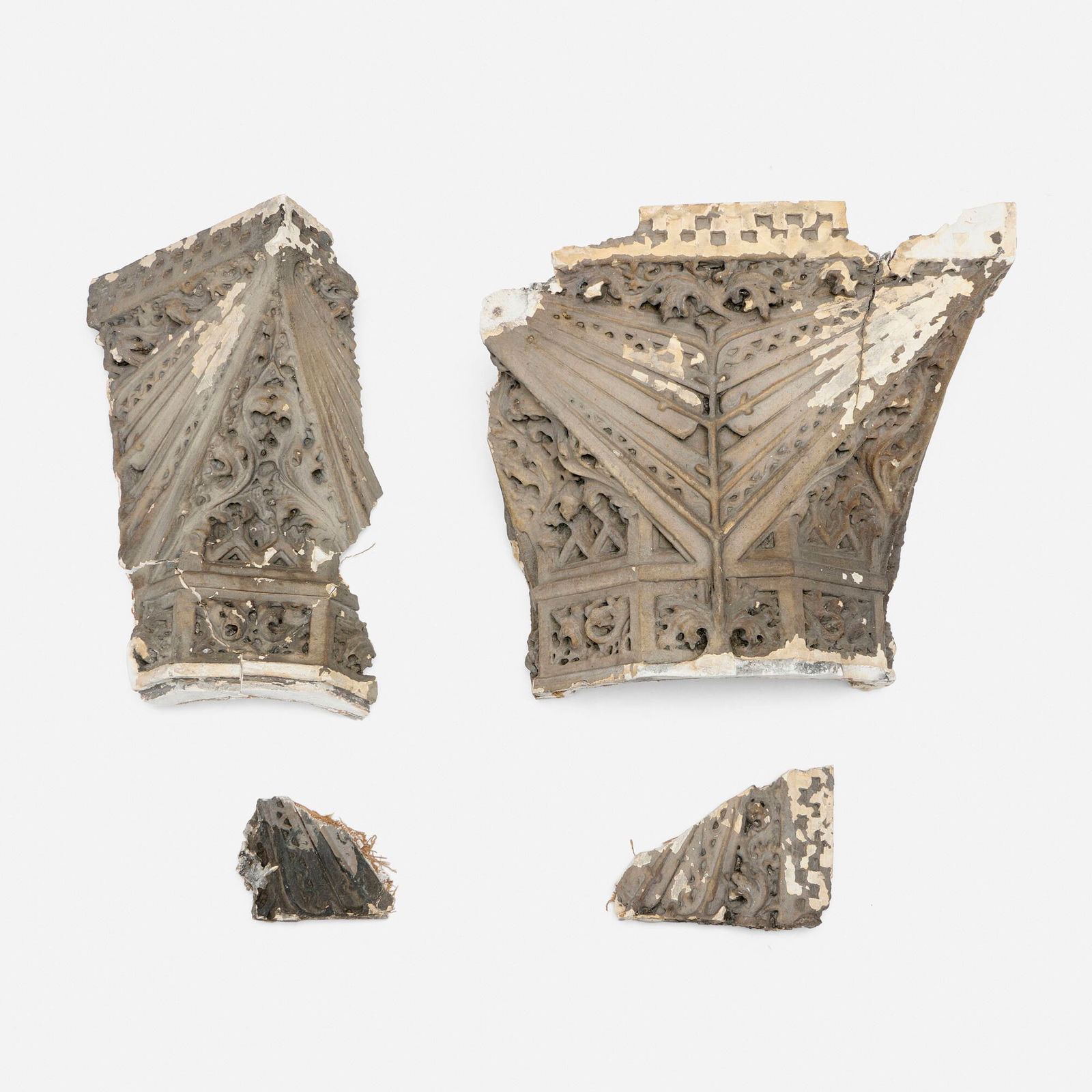 Frank Lloyd Wright, Architectural fragments from the Isidore H. Heller House, Hyde Park, Chicago (1 of 5)