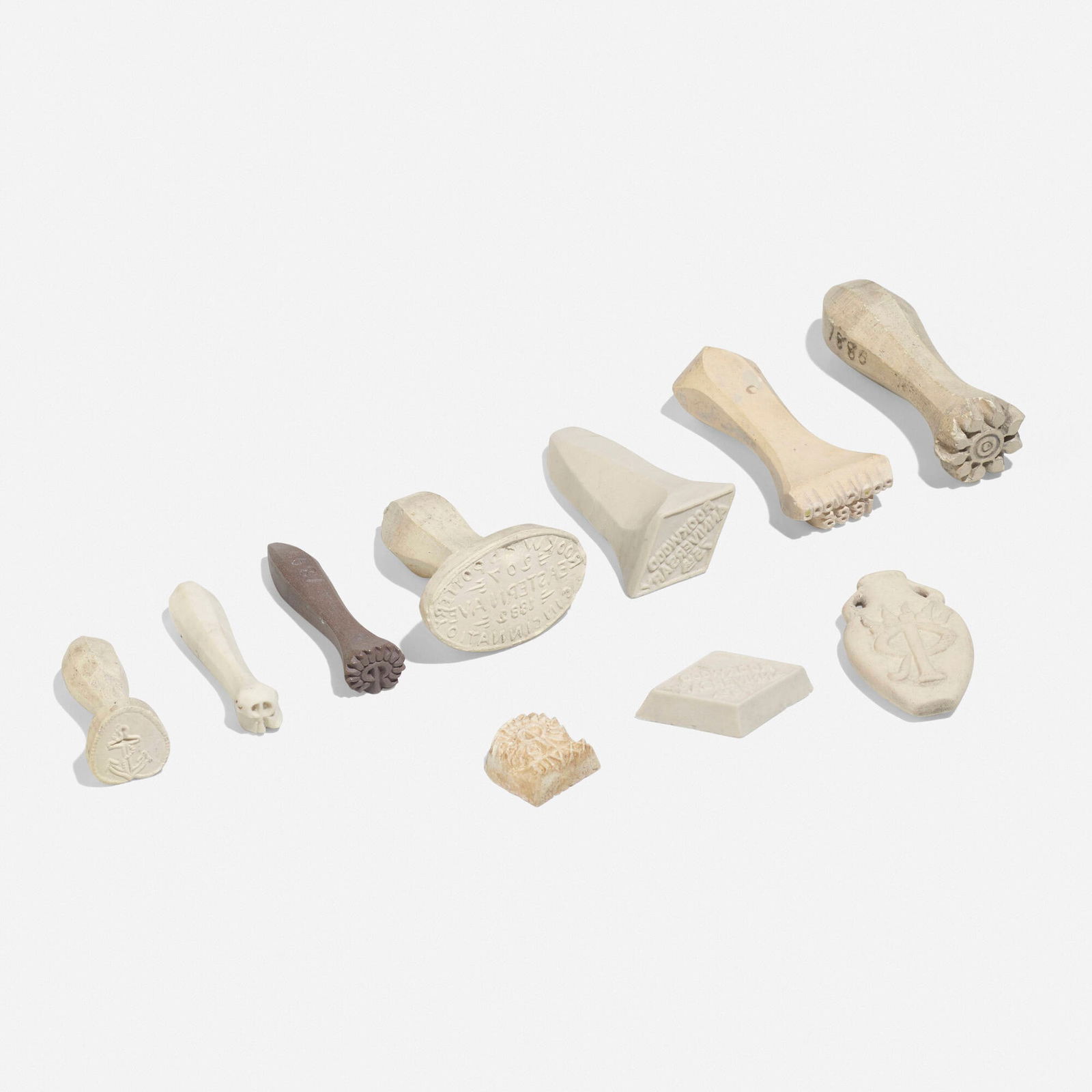 Rookwood Pottery, Collection of factory stamps (1 of 2)