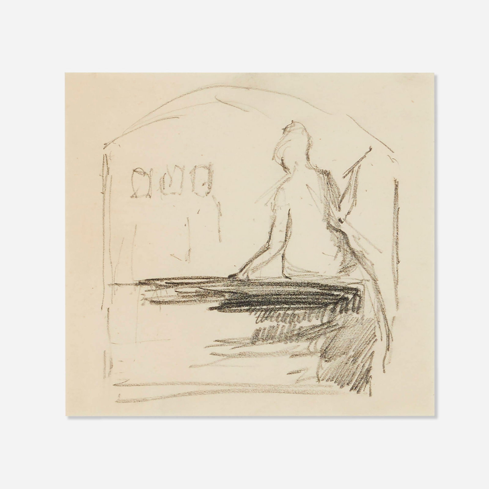 Arthur Beecher Carles, Club Singer (study) (1 of 4)