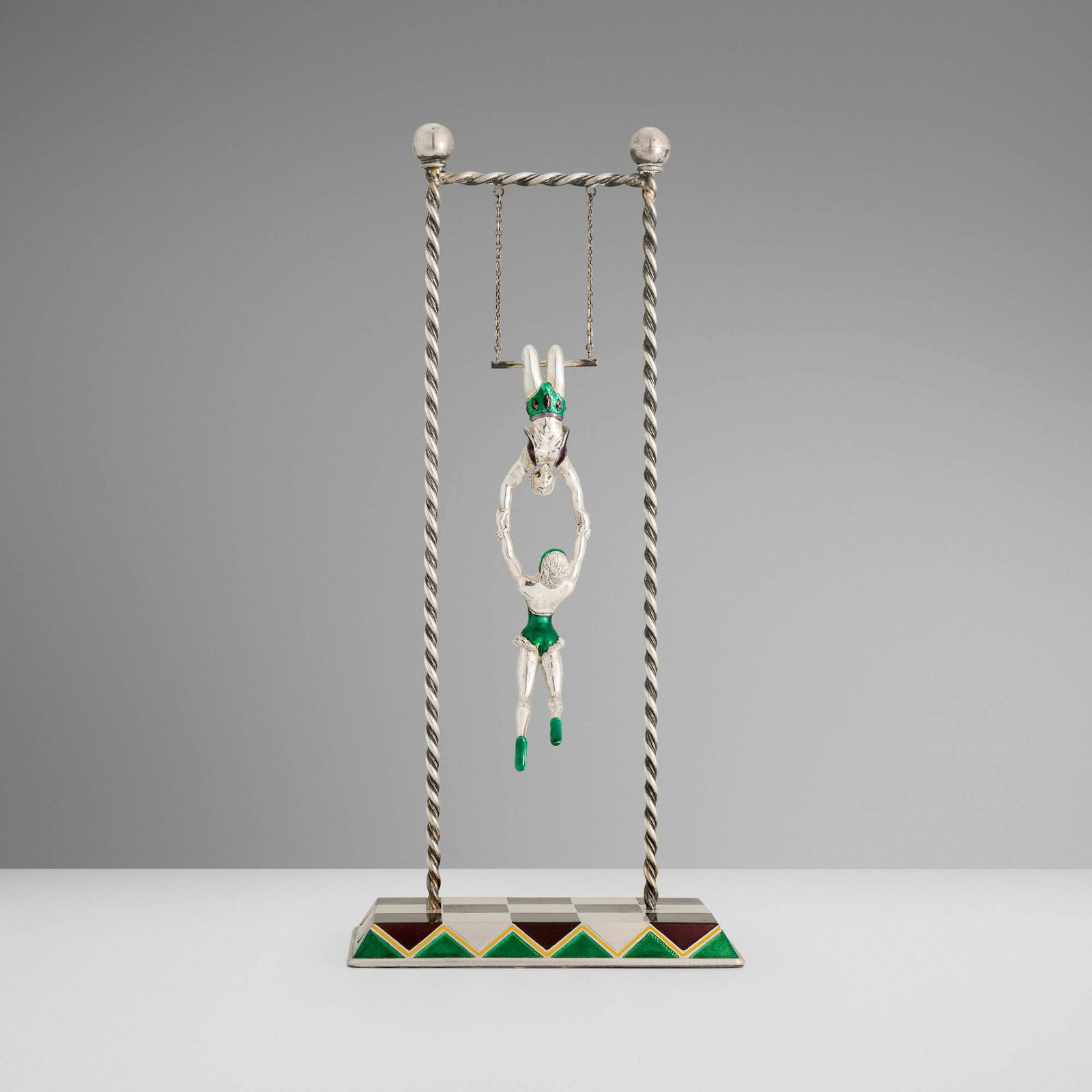 Gene Moore for Tiffany & Co., Trapeze artists and swing (1 of 5)