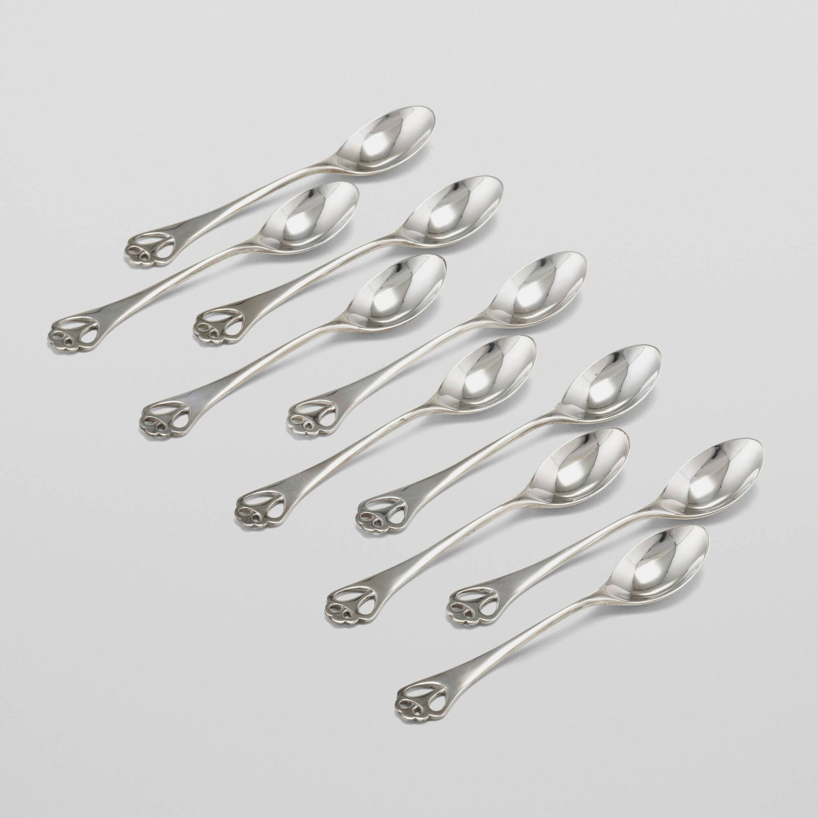 Angela Cummings, Shell demitasse spoons, set of ten (1 of 4)