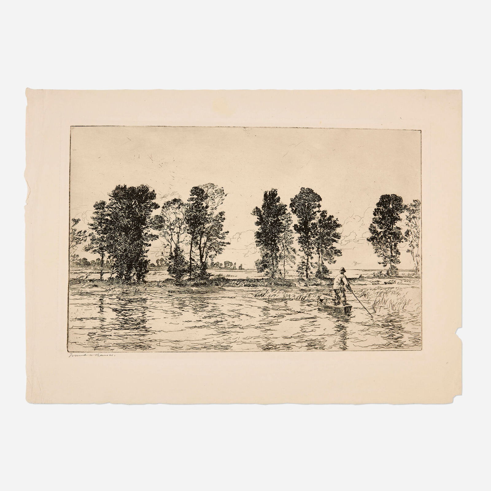 Frank Weston Benson, Second Island Outlet (1 of 4)