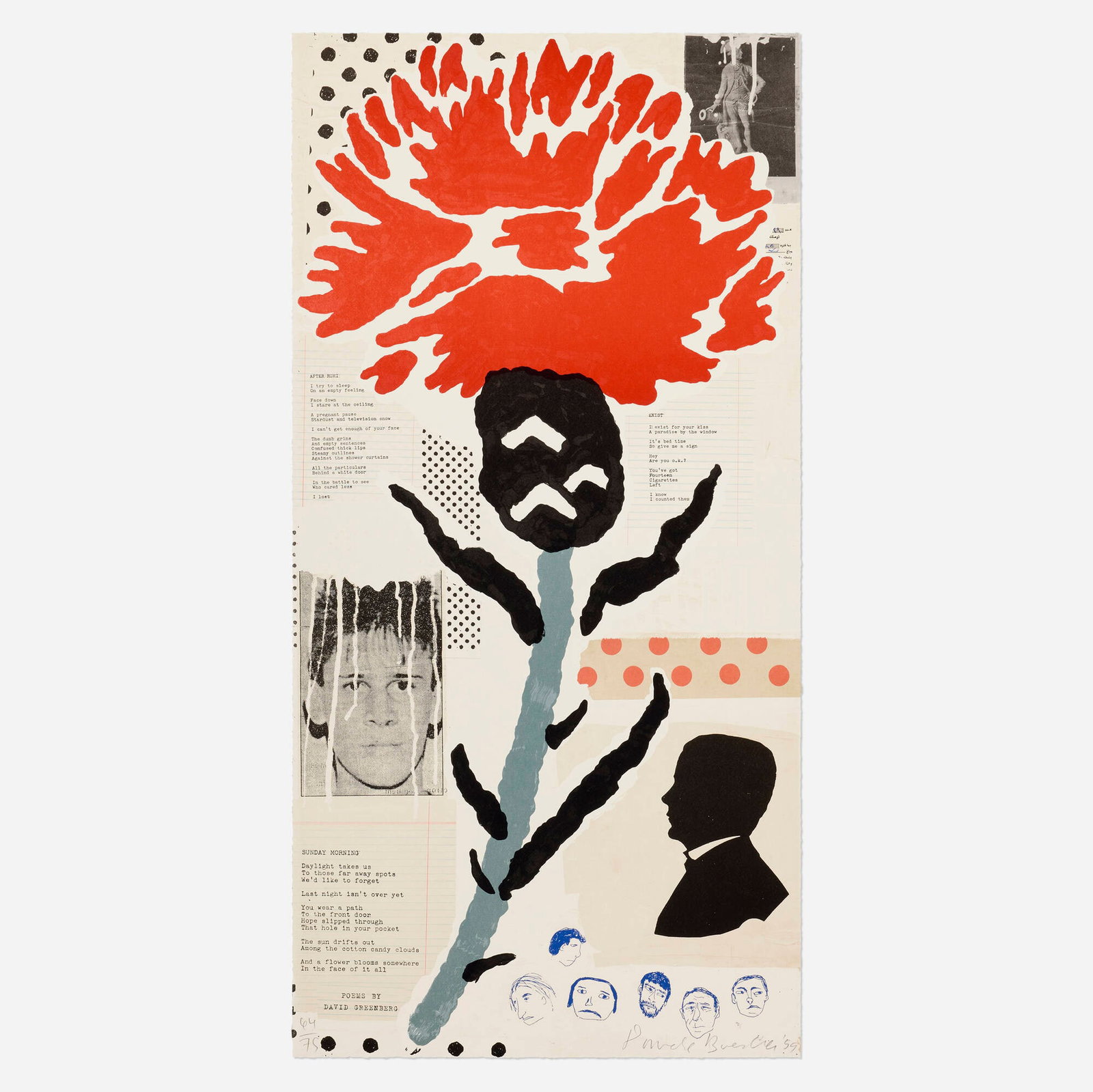 Donald Baechler, Thistle (1 of 3)