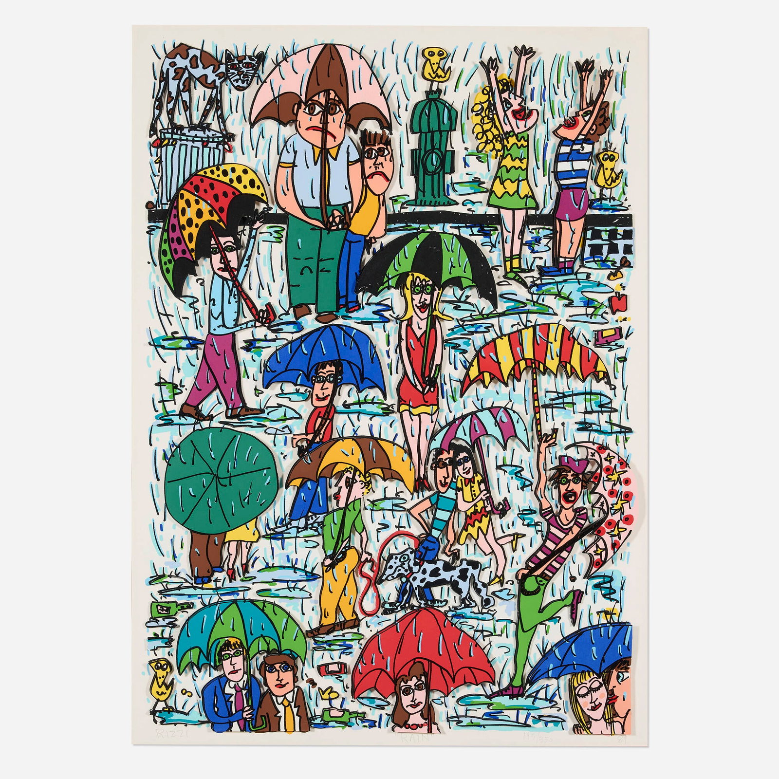 James Rizzi, Rain (1 of 5)