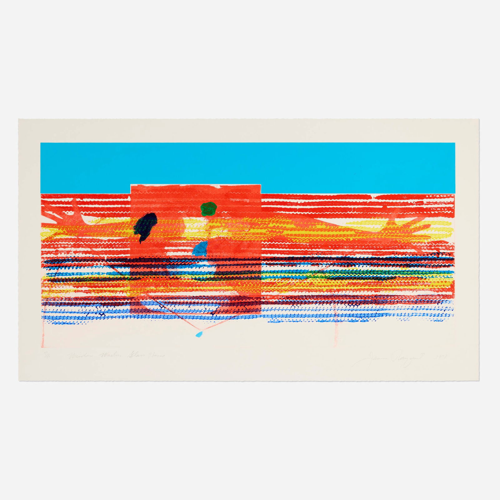 James Rosenquist, Window Washer Glass House (1 of 3)