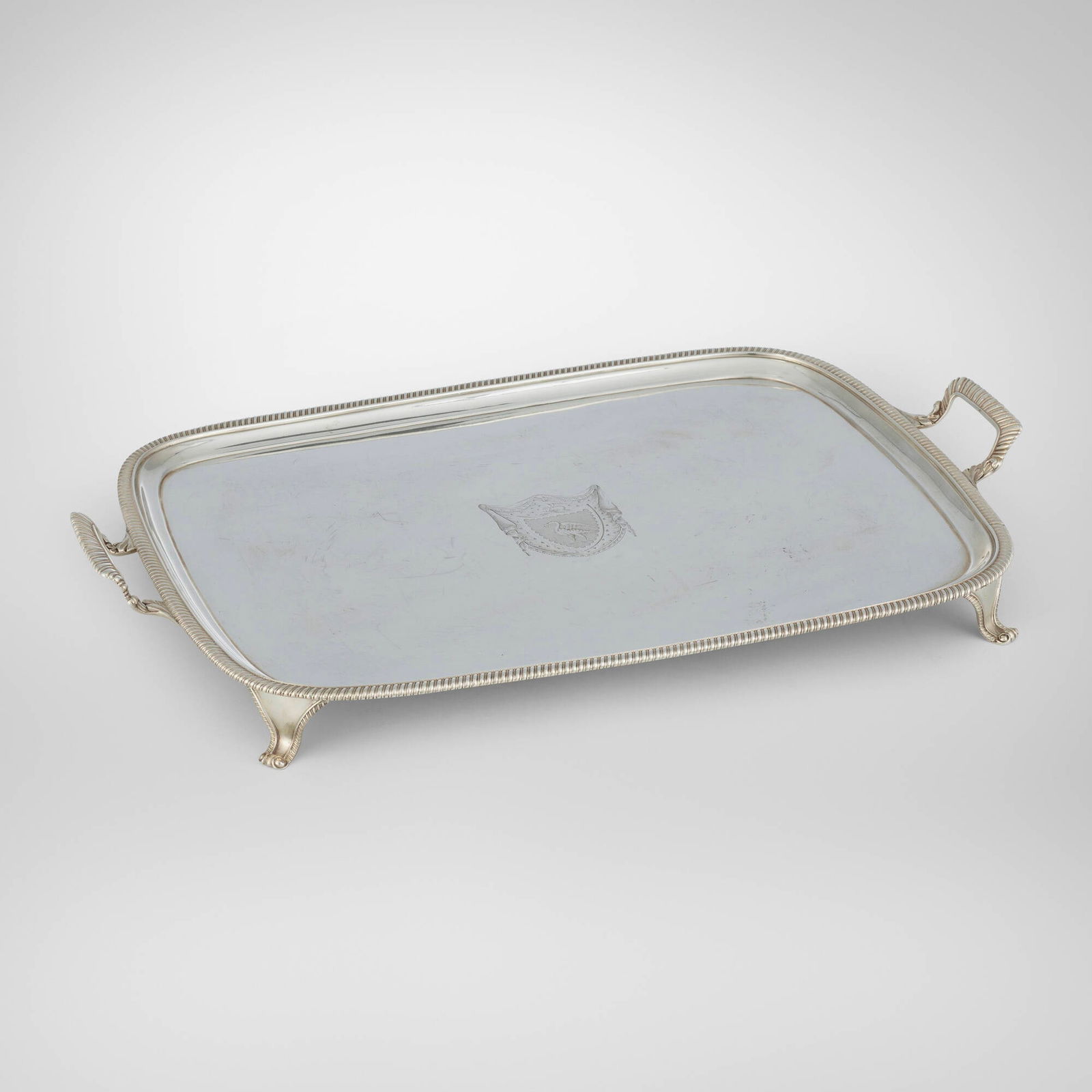 Peter and William Bateman, George III two-handled tray (1 of 4)