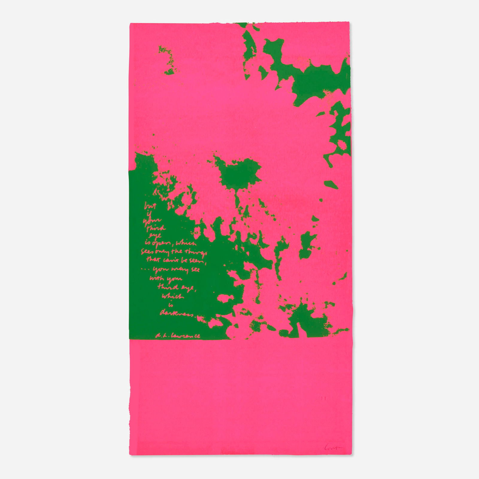 Corita Kent (Sister Mary Corita), third eye (1 of 4)