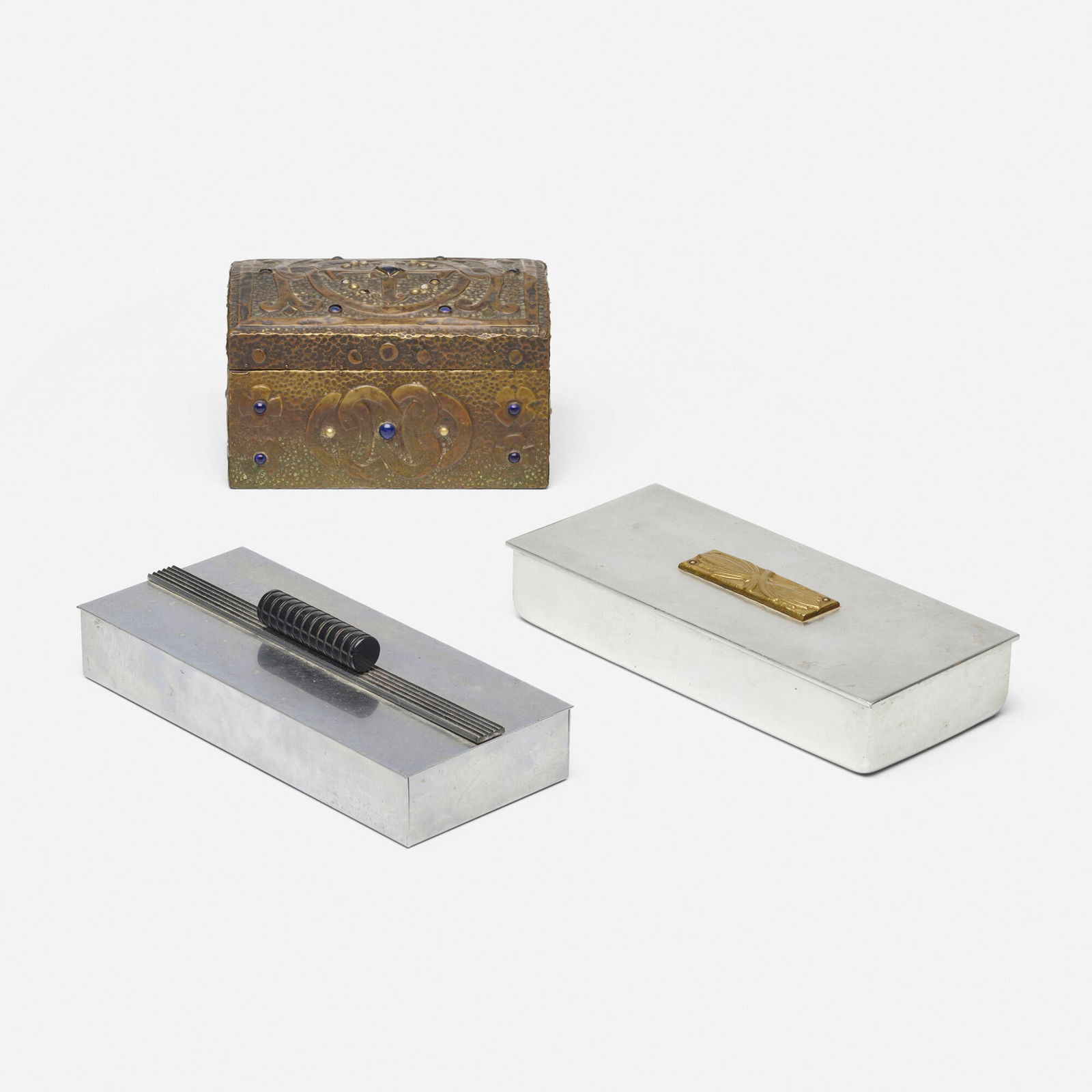 Art Nouveau and Art Deco, Collection of three boxes (1 of 6)