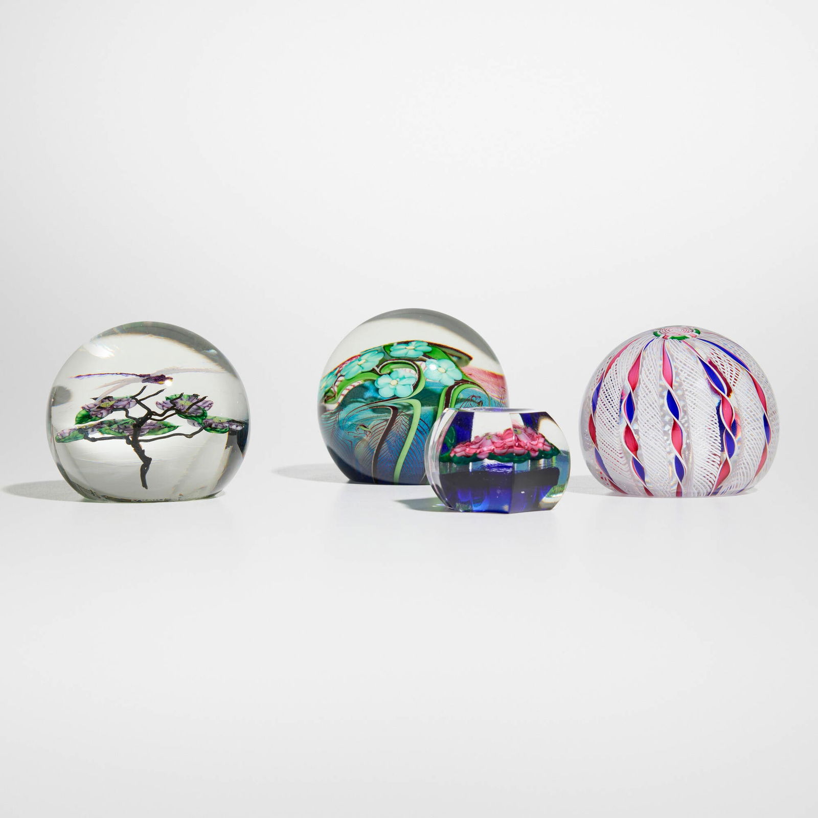 Various Makers, Collection of four paperweights (1 of 6)