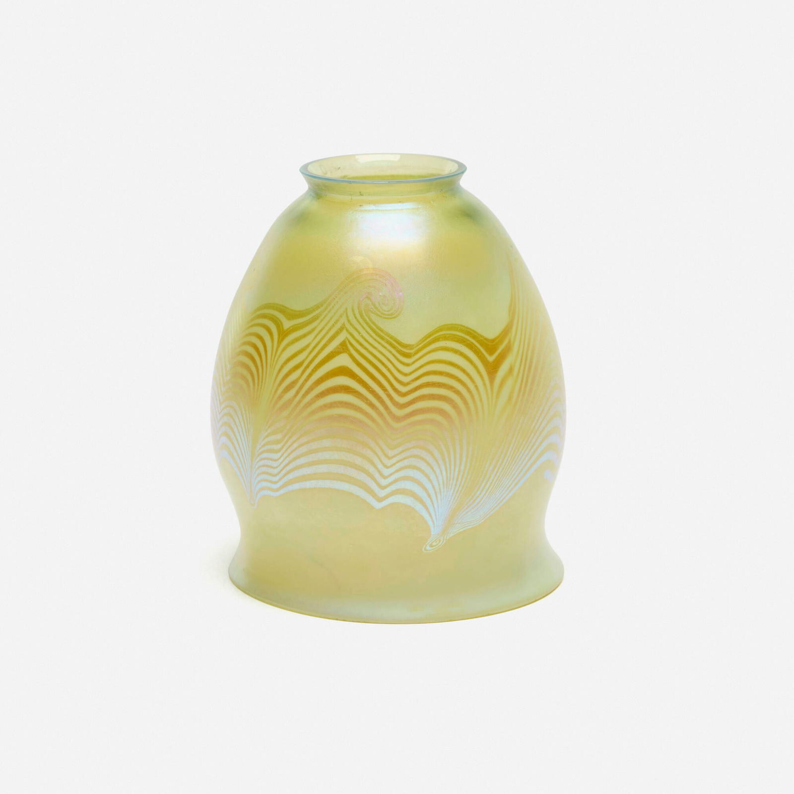 Tiffany Studios, Pulled-feather shade (1 of 4)