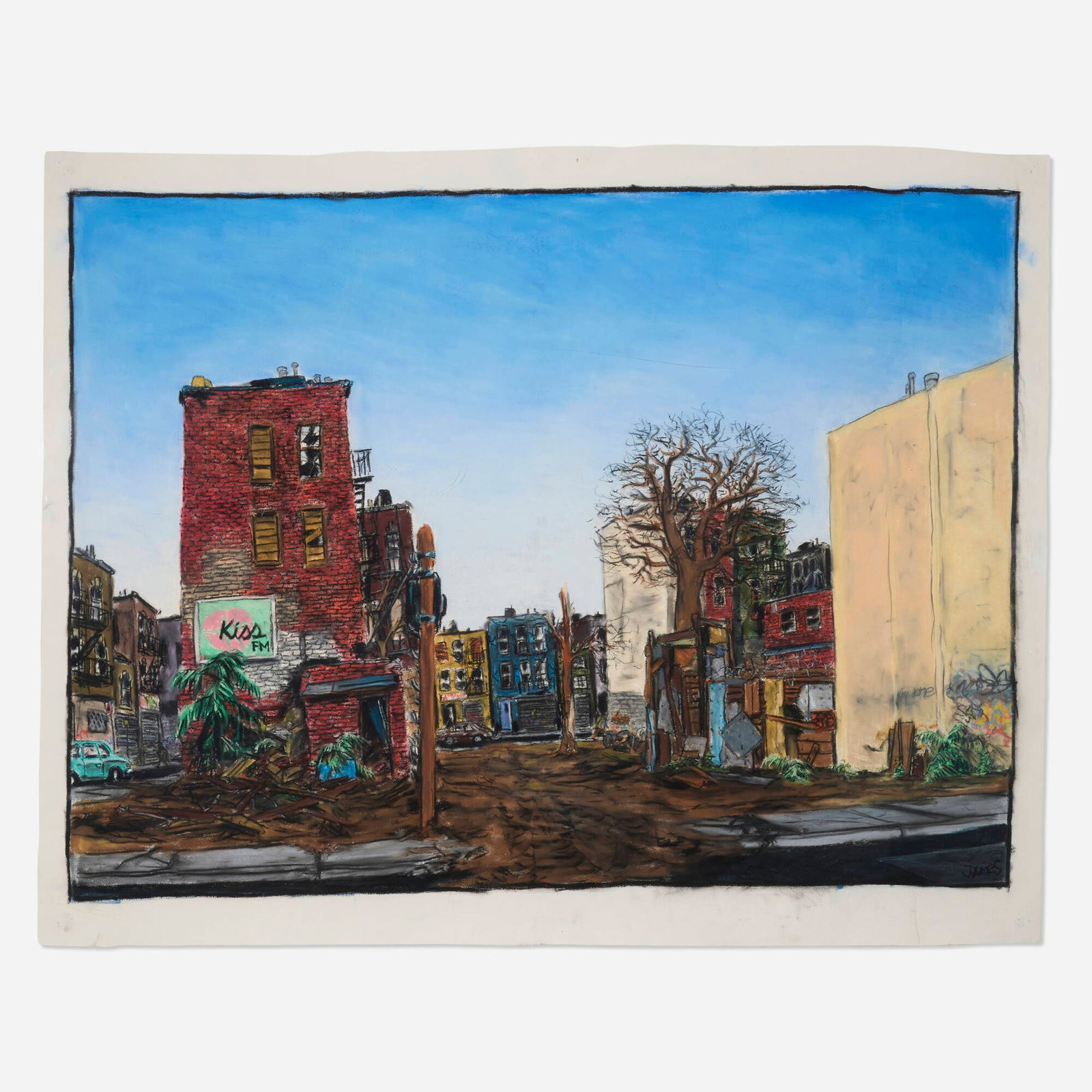 James Romberger, Landscape 11th Street and Avenue C (1 of 4)