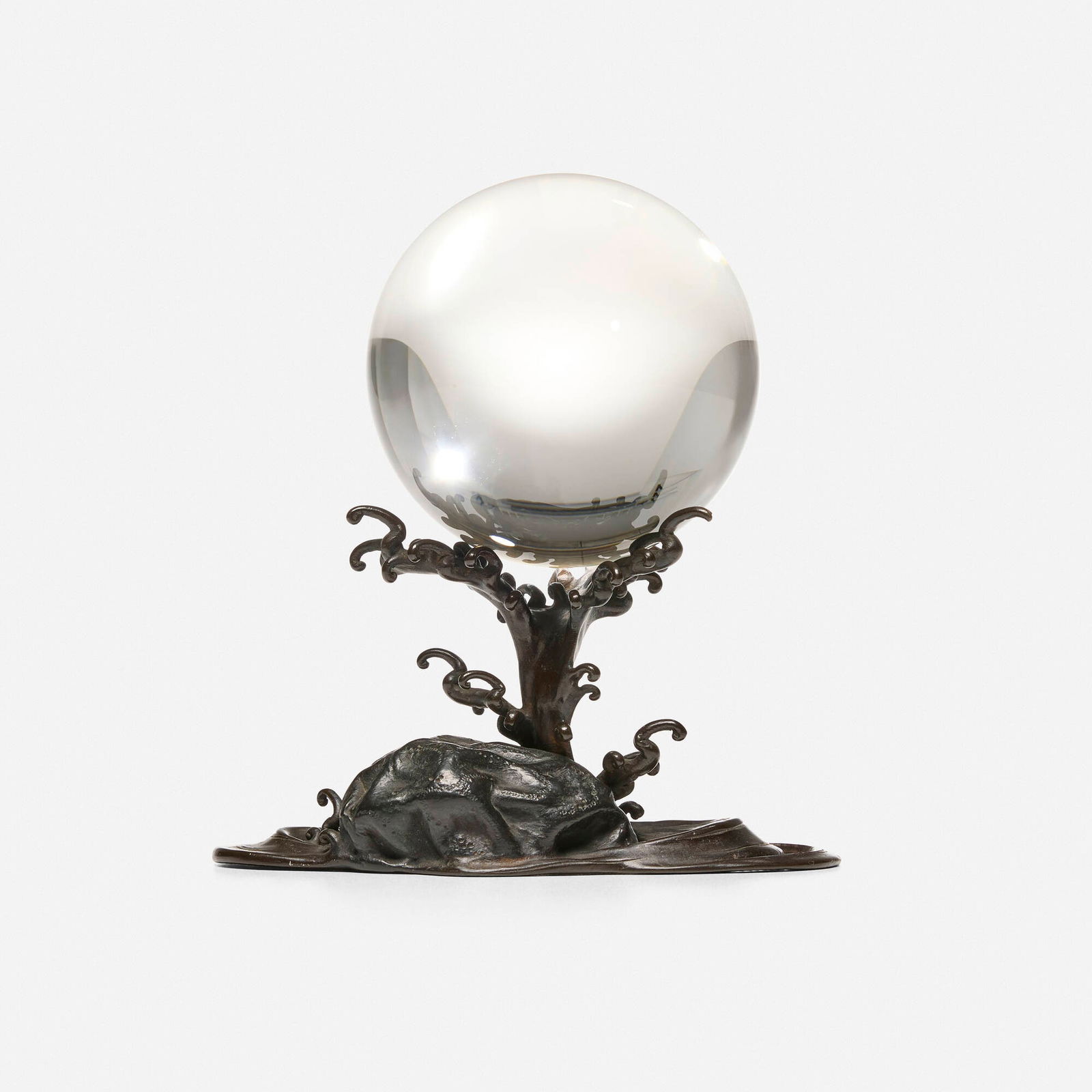 Chinese and Japanese, Crystal ball on stand (1 of 3)