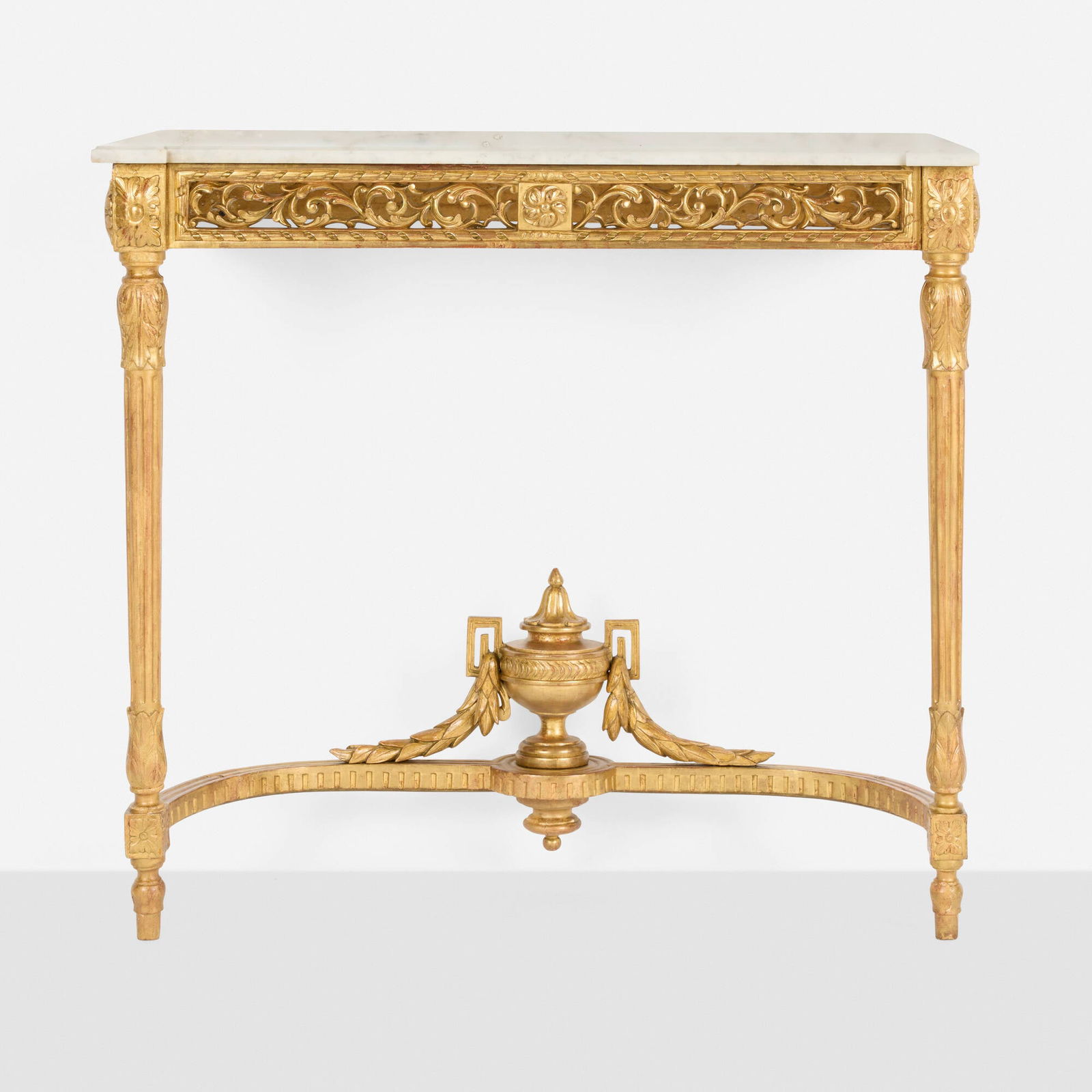 French, Louis XVI style console table (1 of 3)