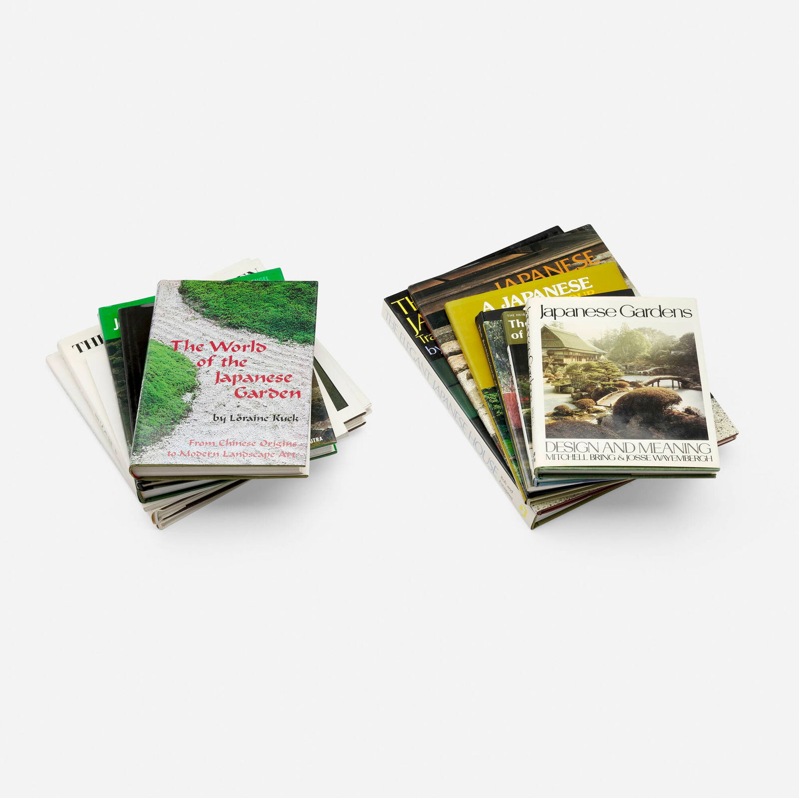 Japanese garden and architecture reference books, thirteen (1 of 5)