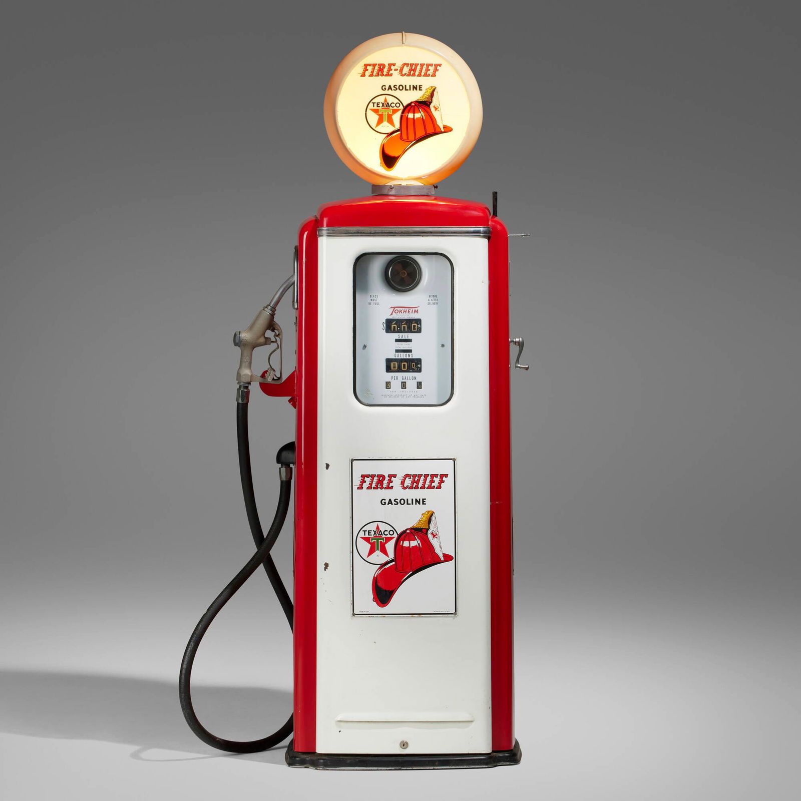 Tokheim, Texaco Fire-Chief gas pump, model 39 (1 of 5)
