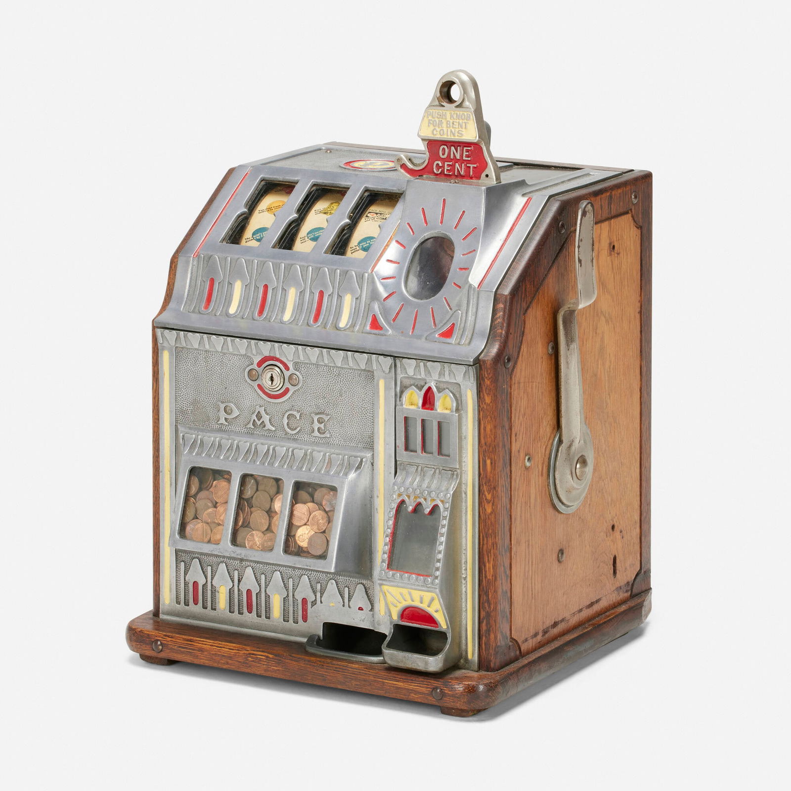 Pace Manufacturing Co., 1-Cent Bantam Reserve slot machine (1 of 6)