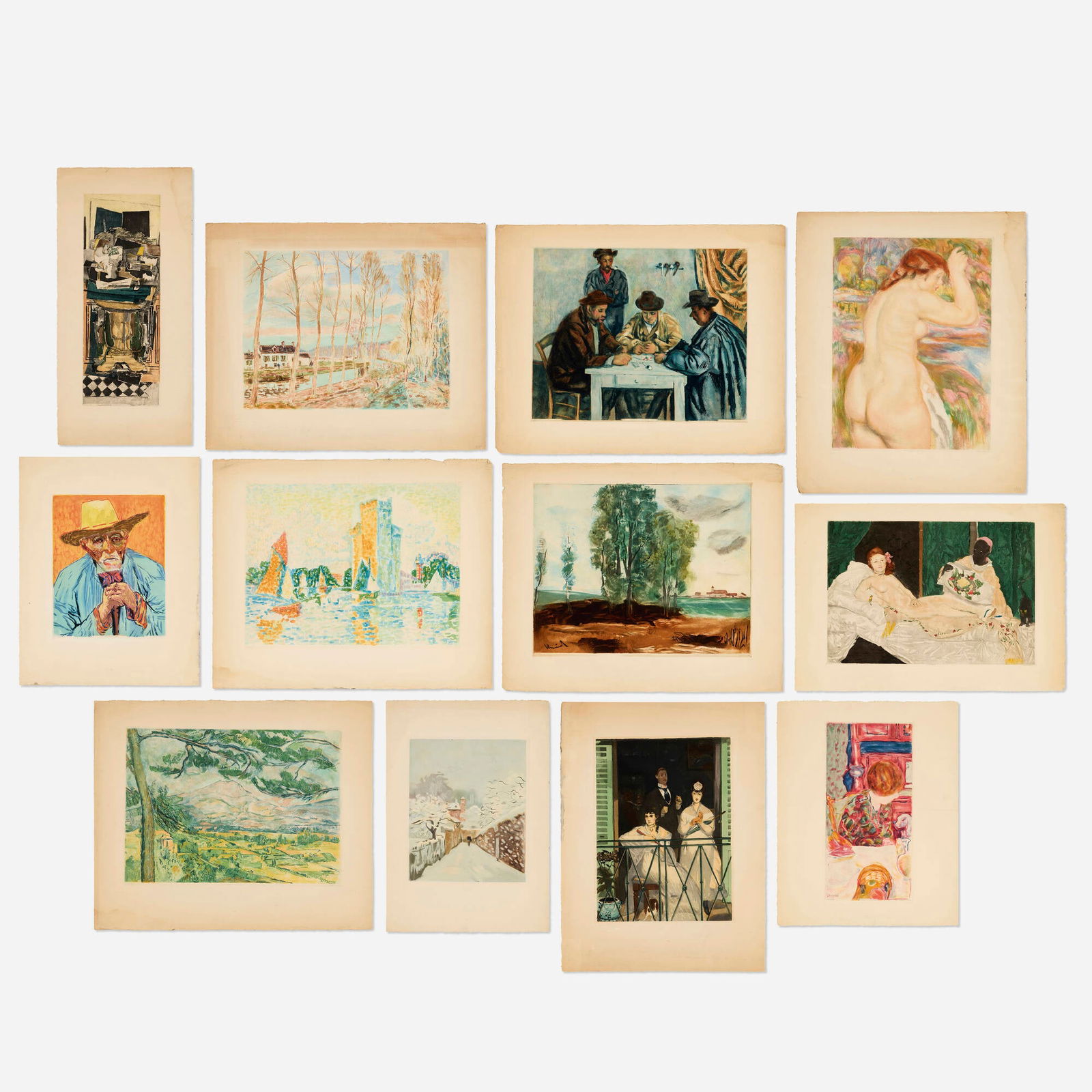 Jacques Villon, Chalcographic du Louvre (twelve works) (1 of 2)