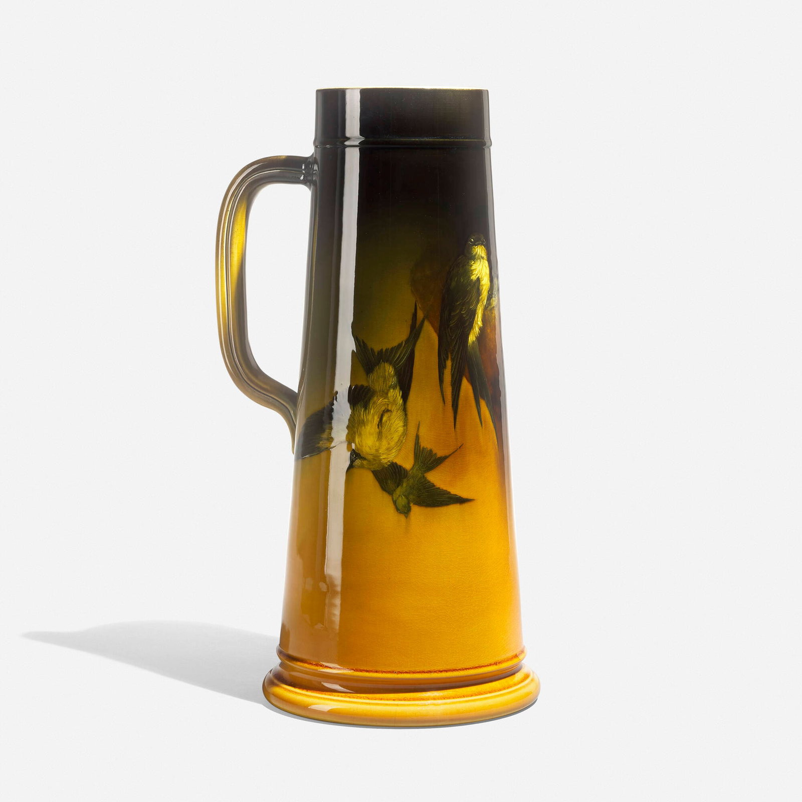 Albert R. Valentien for Rookwood Pottery, Monumental Standard Glaze tankard (1 of 4)