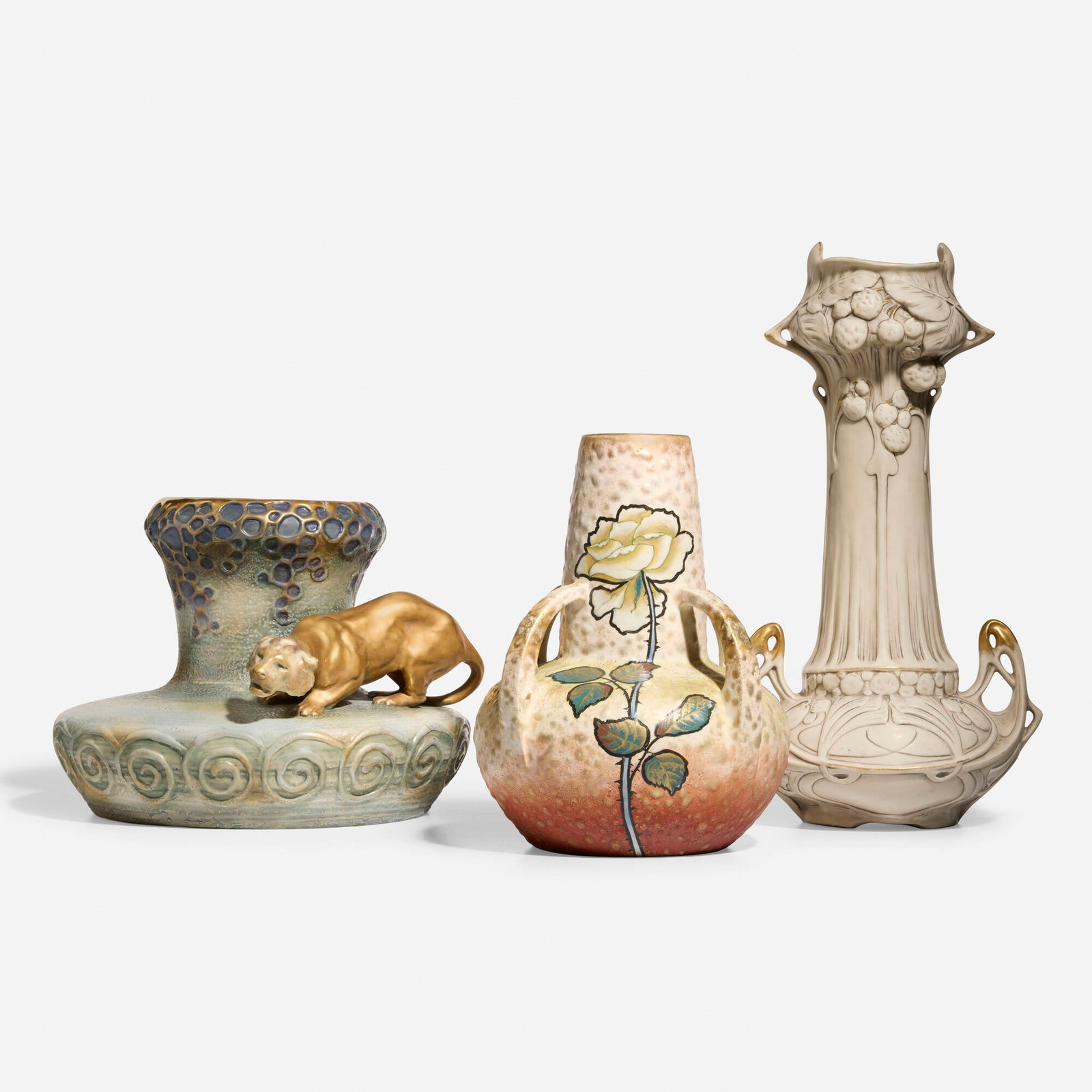 European, Collection of three vases (1 of 4)