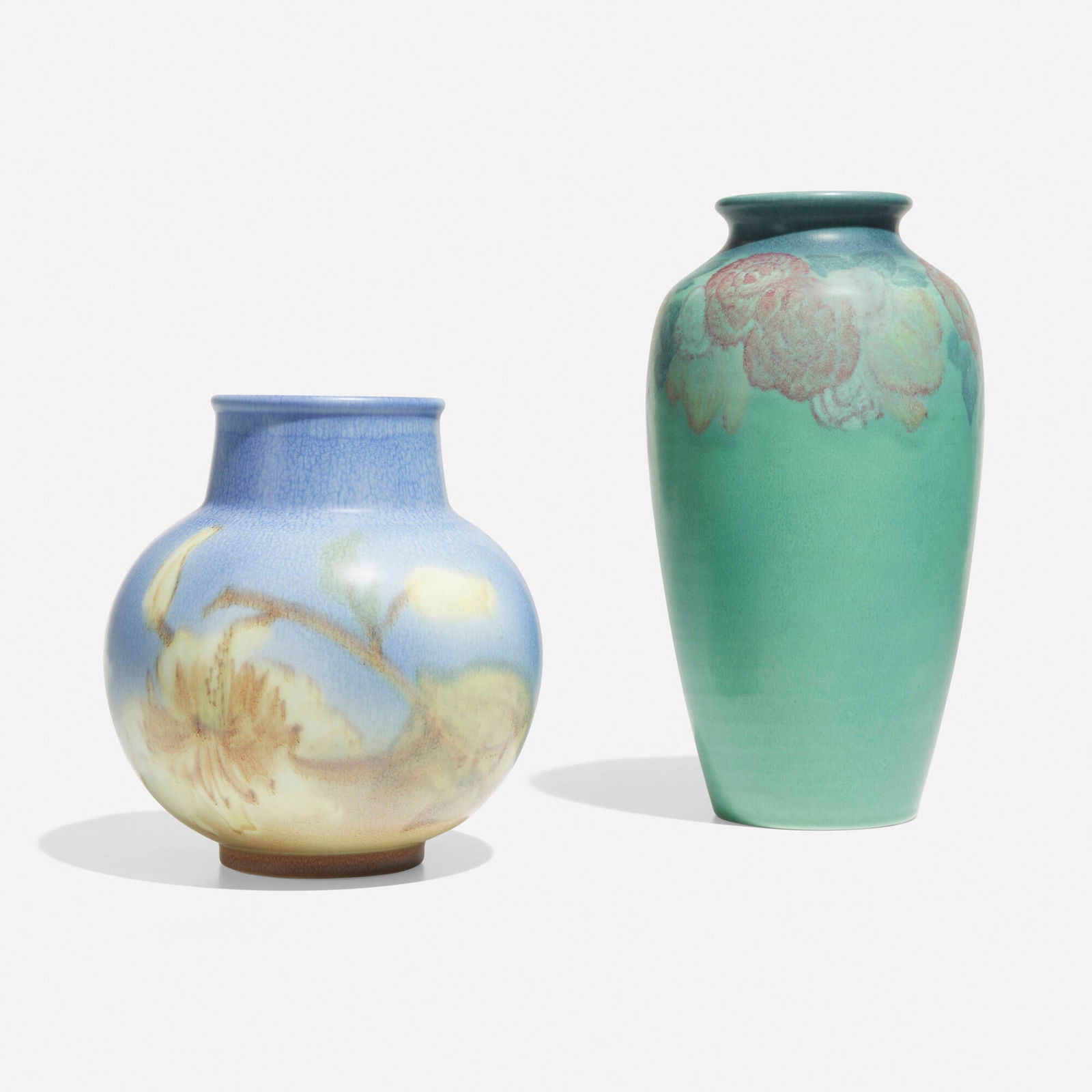 Rookwood Pottery, Vases, set of two (1 of 4)
