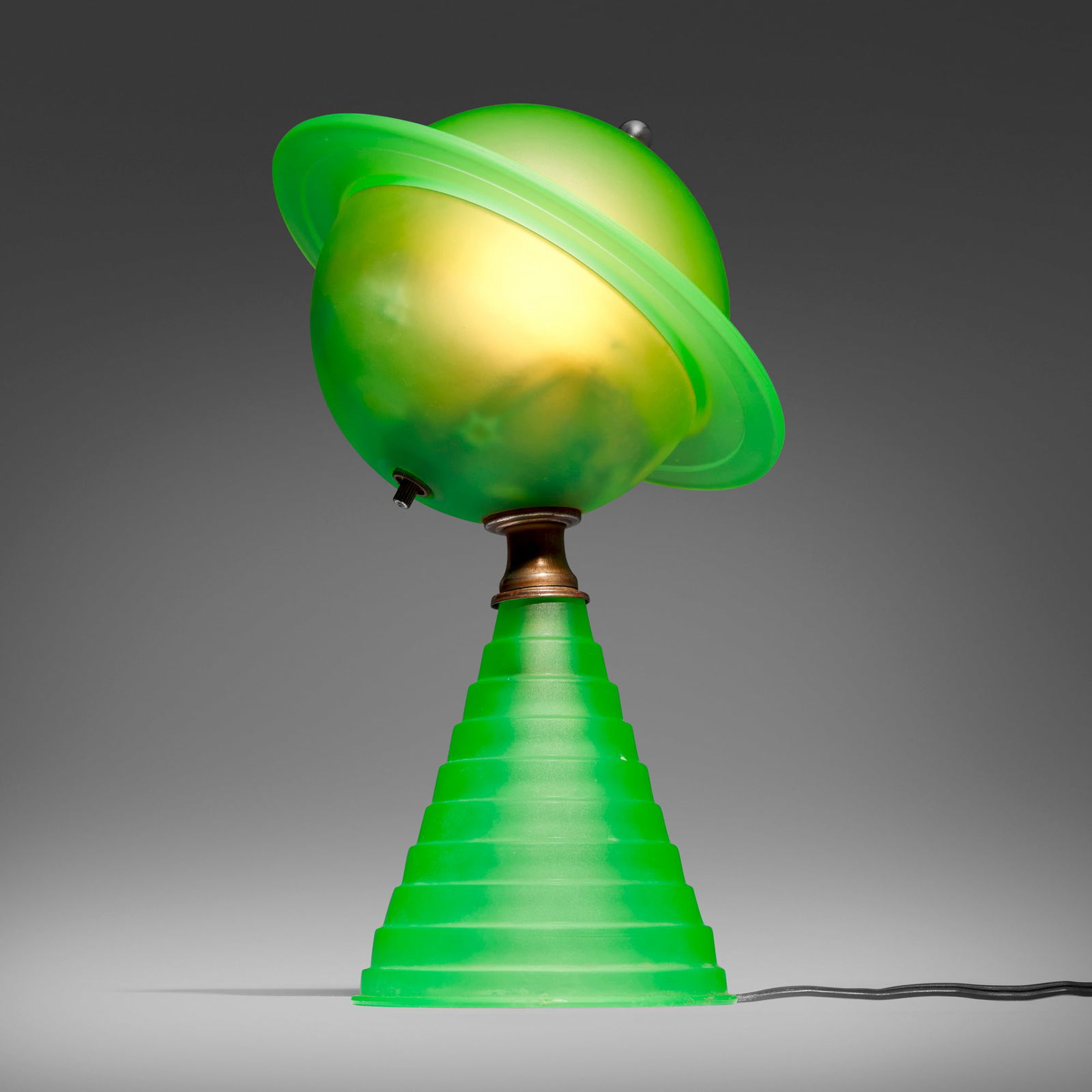 Art Deco, Saturn table lamp from the 1939 New York World's Fair (1 of 4)