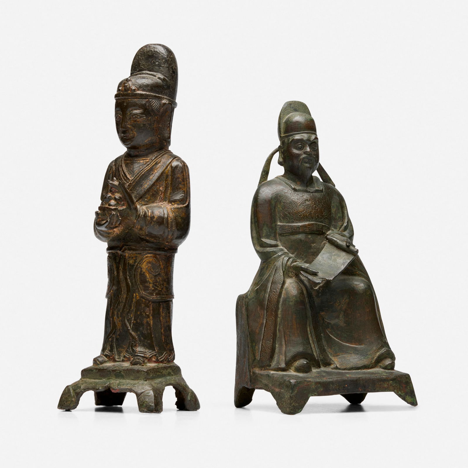 Chinese, Figures, set of two (1 of 5)