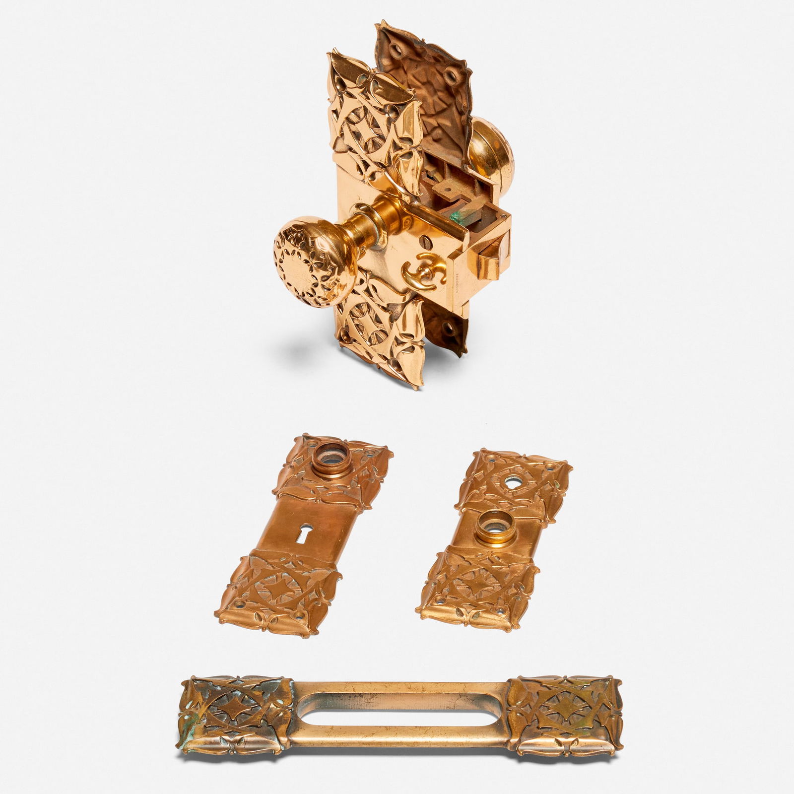 Knox & Elliot Architects, Collection of door hardware from the Rockefeller Building, Cleveland (1 of 3)