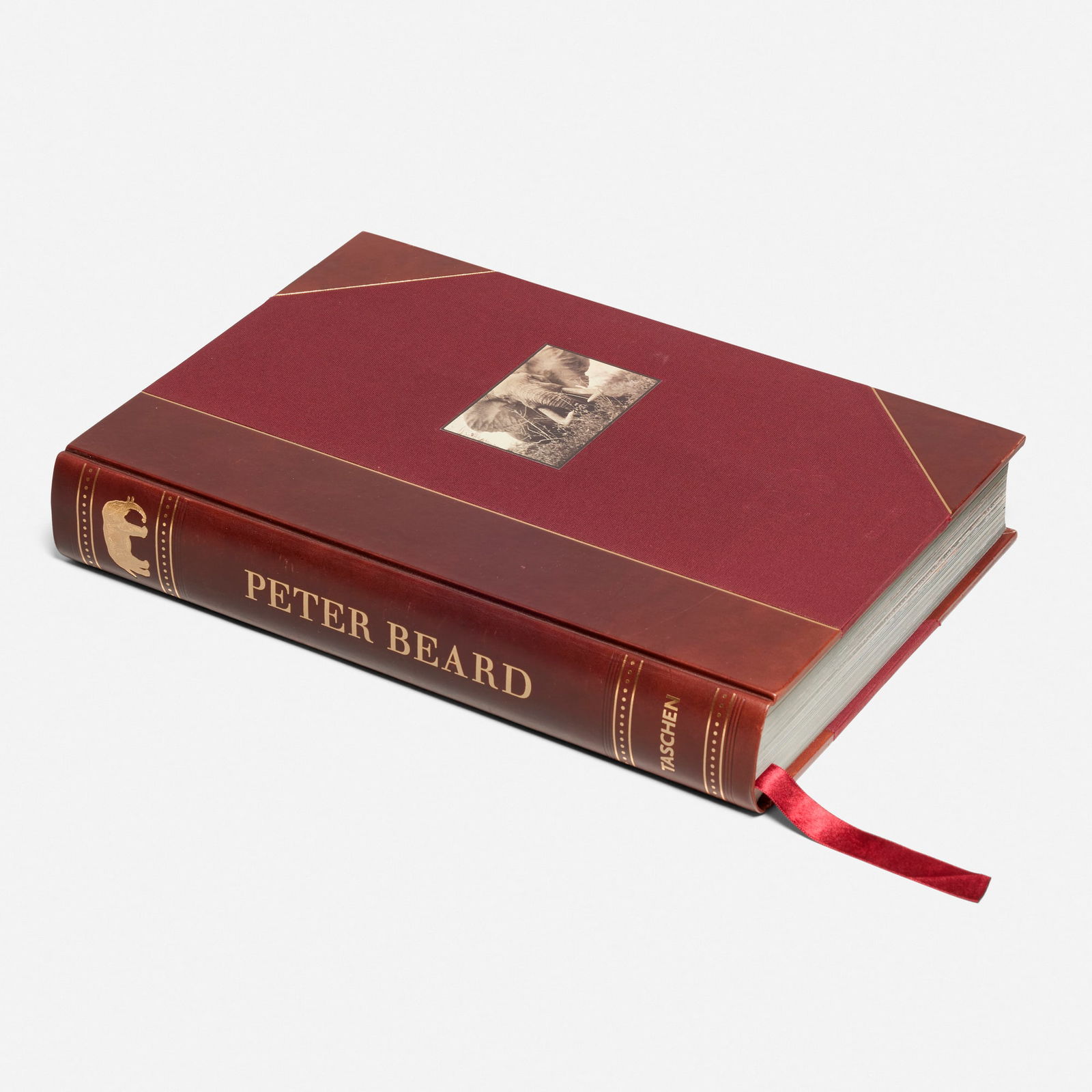 Peter Beard: Volume I: Peter Beard: Volume I 2006clothbound book 20.250 h x 14.500 w x 3.500 d in (51 x 37 x 9 cm) Signed, numbered and inscribed to interior '1057 Peter Beard Montauk Point Long Island'. This work is number